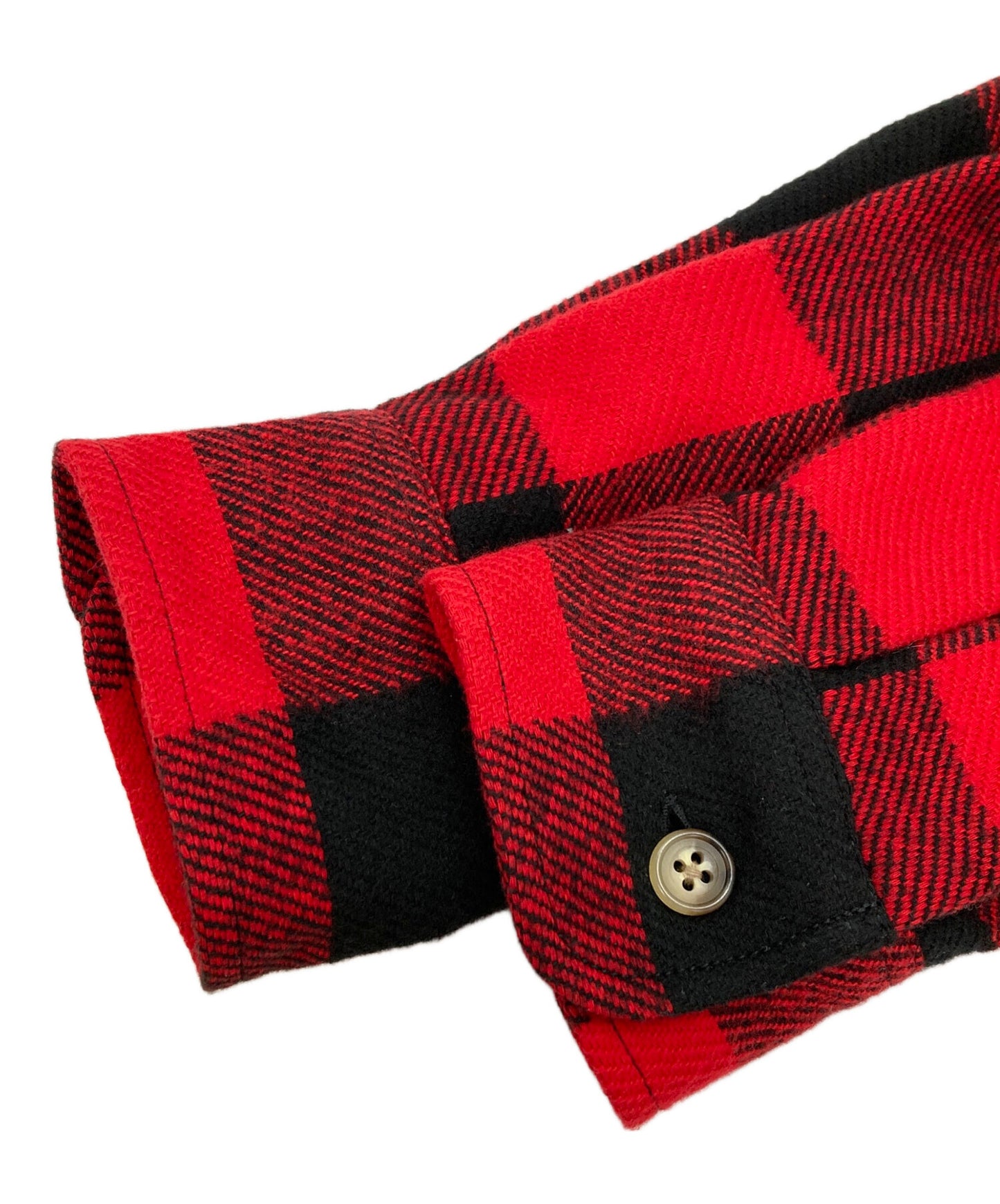 [Pre-owned] WACKO MARIA BLOCK CHECK FLANNEL SHIRT Long Sleeve Shirt Check Shirt Shirt