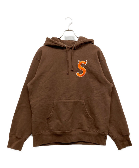 [Pre-owned] SUPREME S Logo Hooded Sweatshirt Parka
