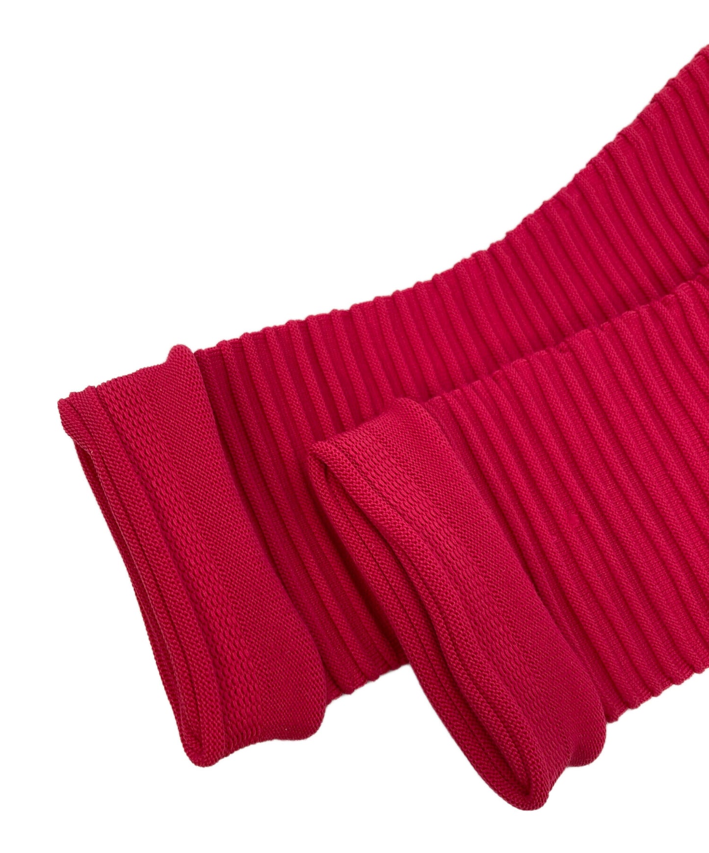[Pre-owned] PLEATS PLEASE POWAN KNIT Modified High Neck Striped Knitwear Knit PP43KK811
