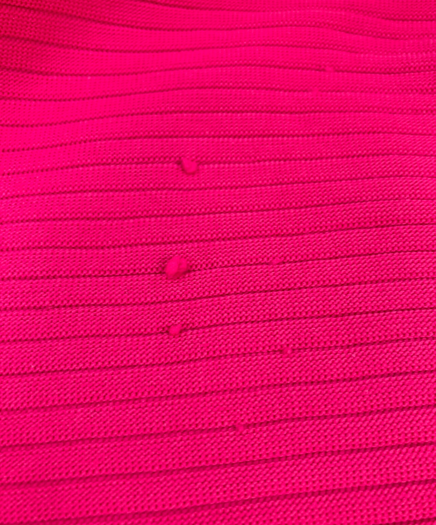 [Pre-owned] PLEATS PLEASE POWAN KNIT Modified High Neck Striped Knitwear Knit PP43KK811