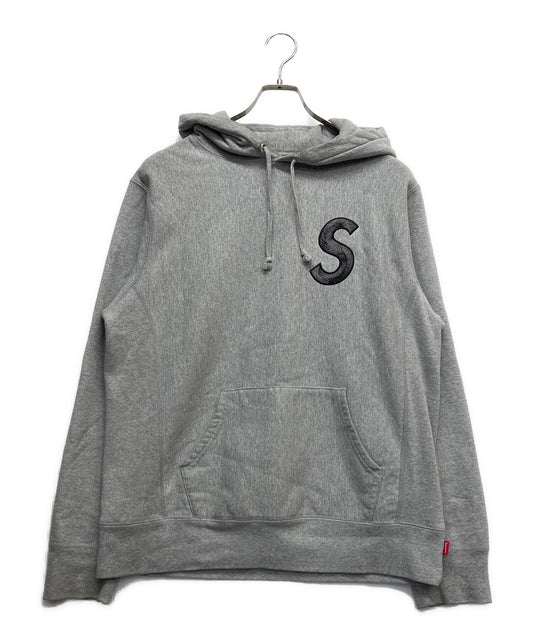[Pre-owned] SUPREME S Logo Hooded Sweatshirt
