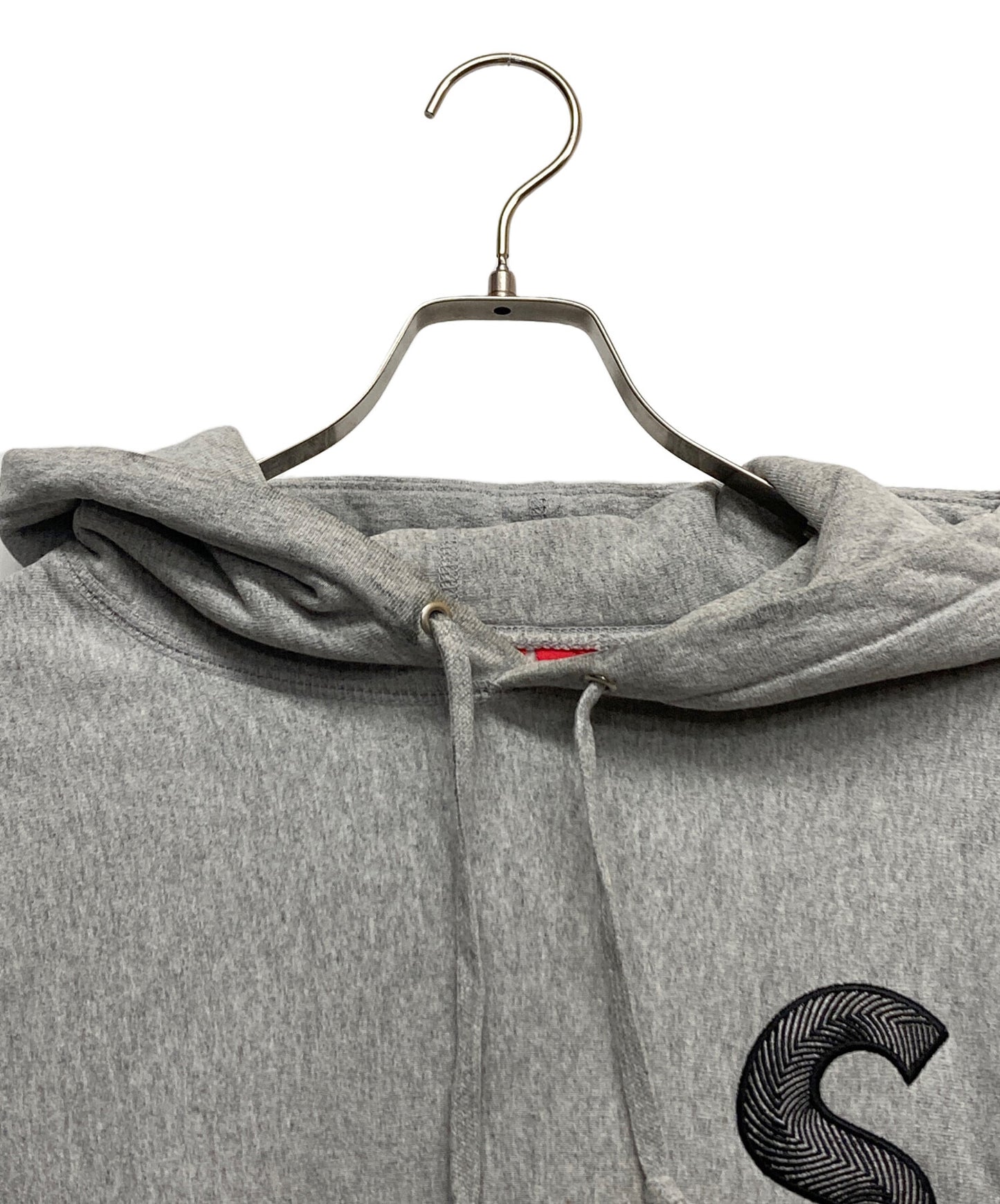 [Pre-owned] SUPREME S Logo Hooded Sweatshirt