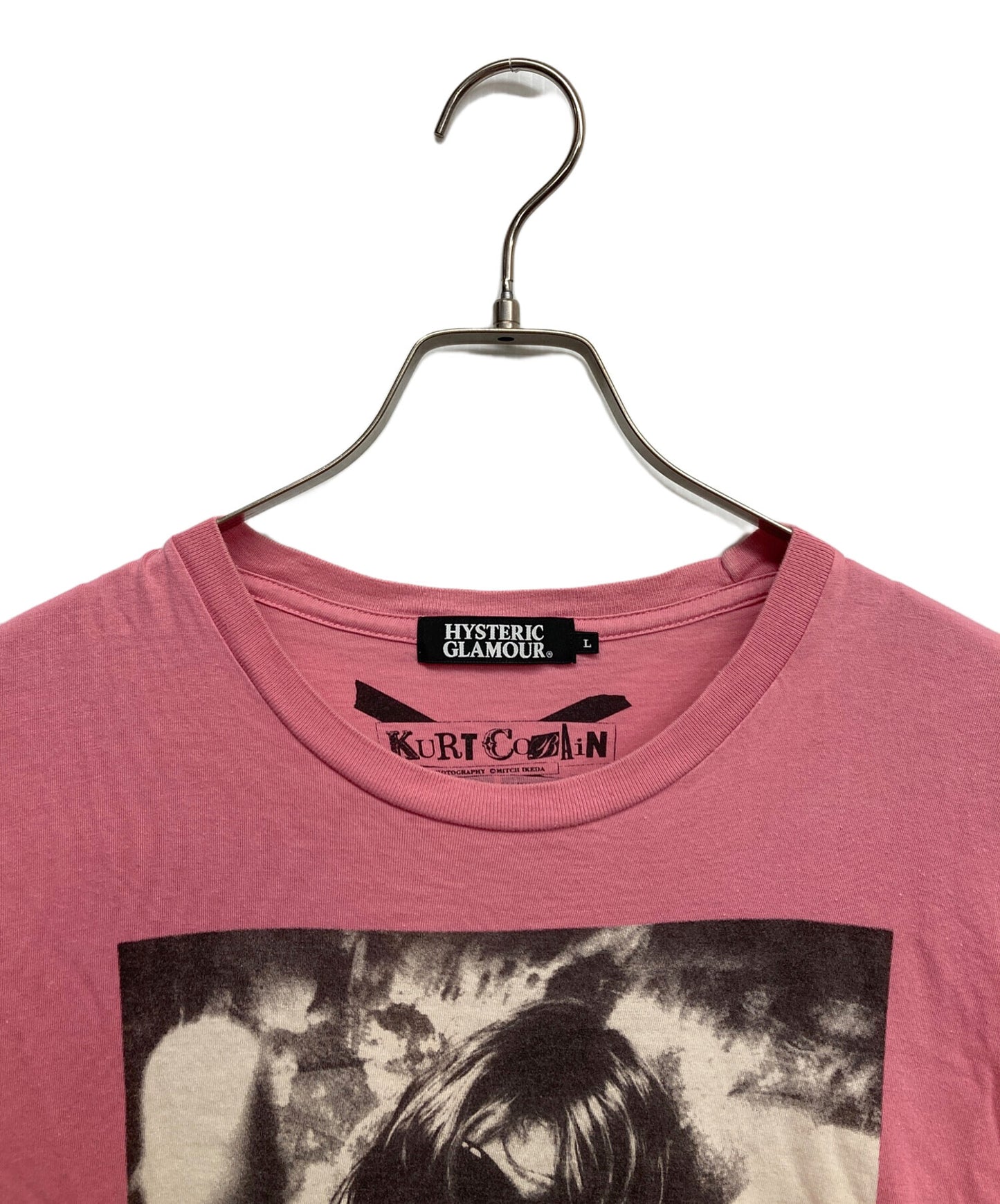 [Pre-owned] Hysteric Glamour PICK ME KURT COBAIN T-Shirt, Short-Sleeve T-Shirt, T-Shirt 4CT-5463