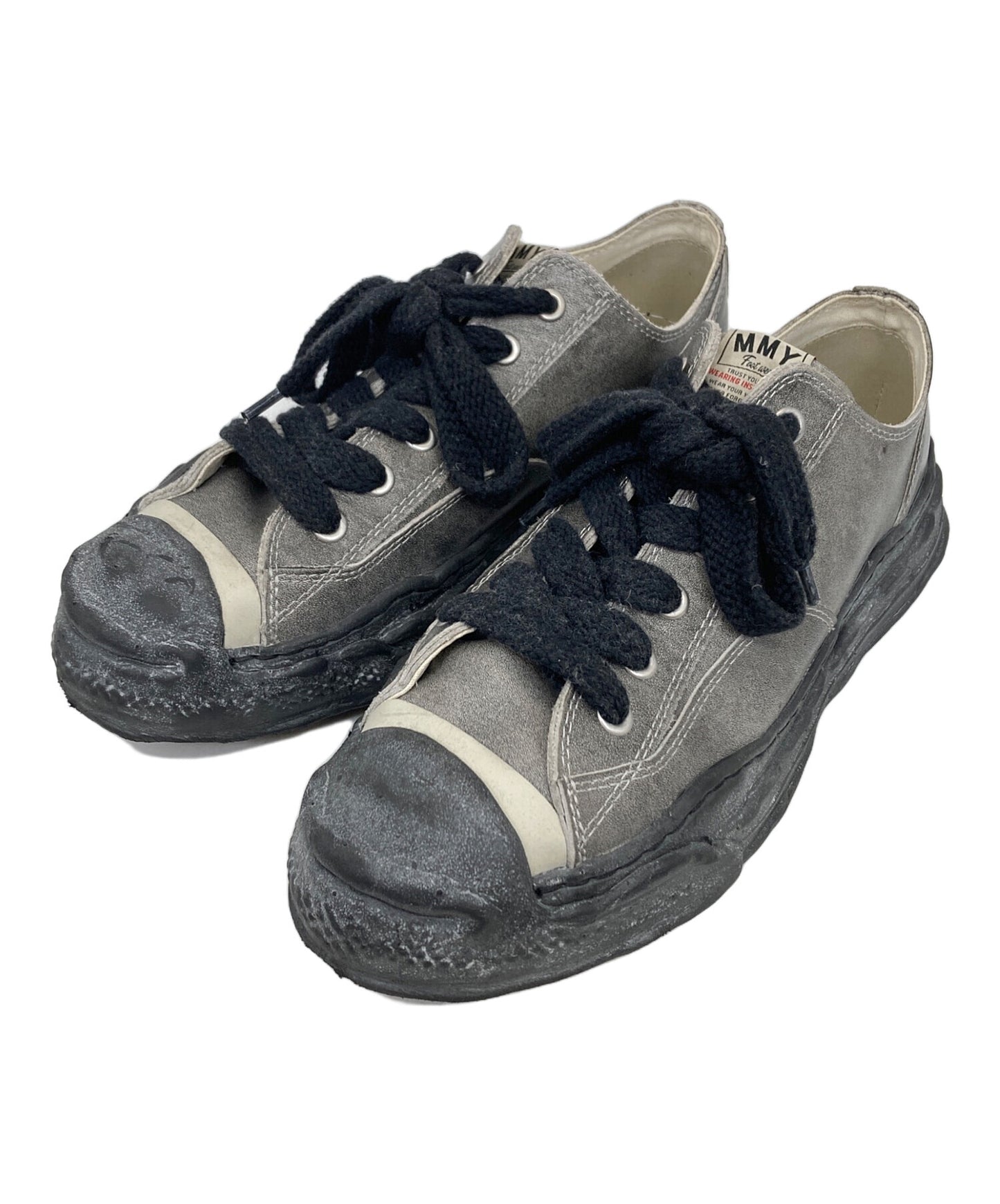 [Pre-owned] Maison MIHARA YASUHIRO HANK OG Sole Silicon Coating Canvas Low-top Sneaker HANK OG Sole Silicon Coating Canvas Low-top Sneaker Sneakers Shoes A12FW726