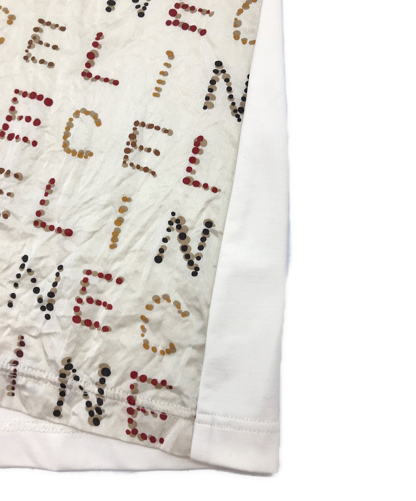 [Pre-owned] CELINE Cutout Logo Silk Shirt