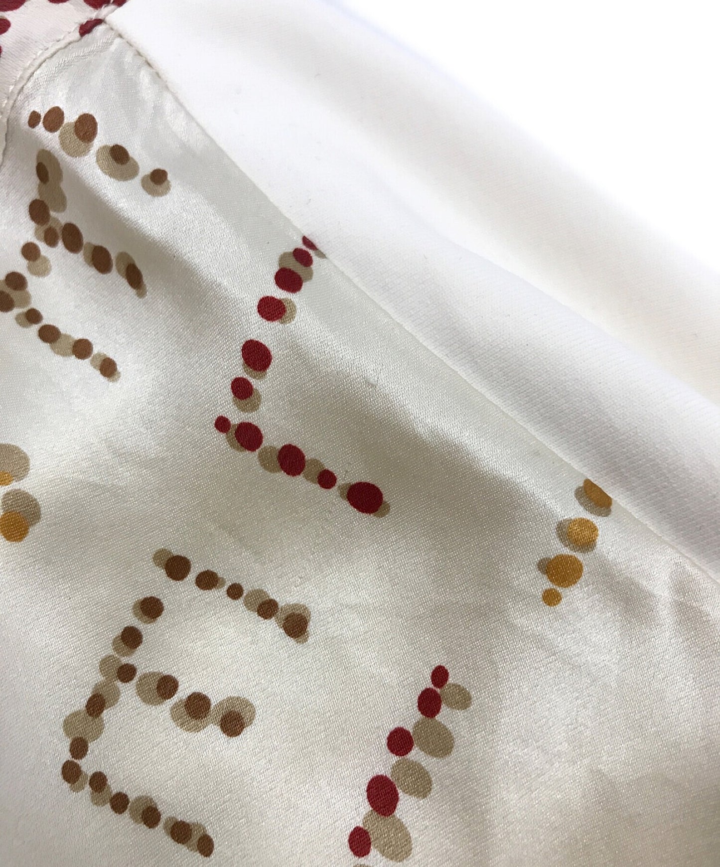 [Pre-owned] CELINE Cutout Logo Silk Shirt