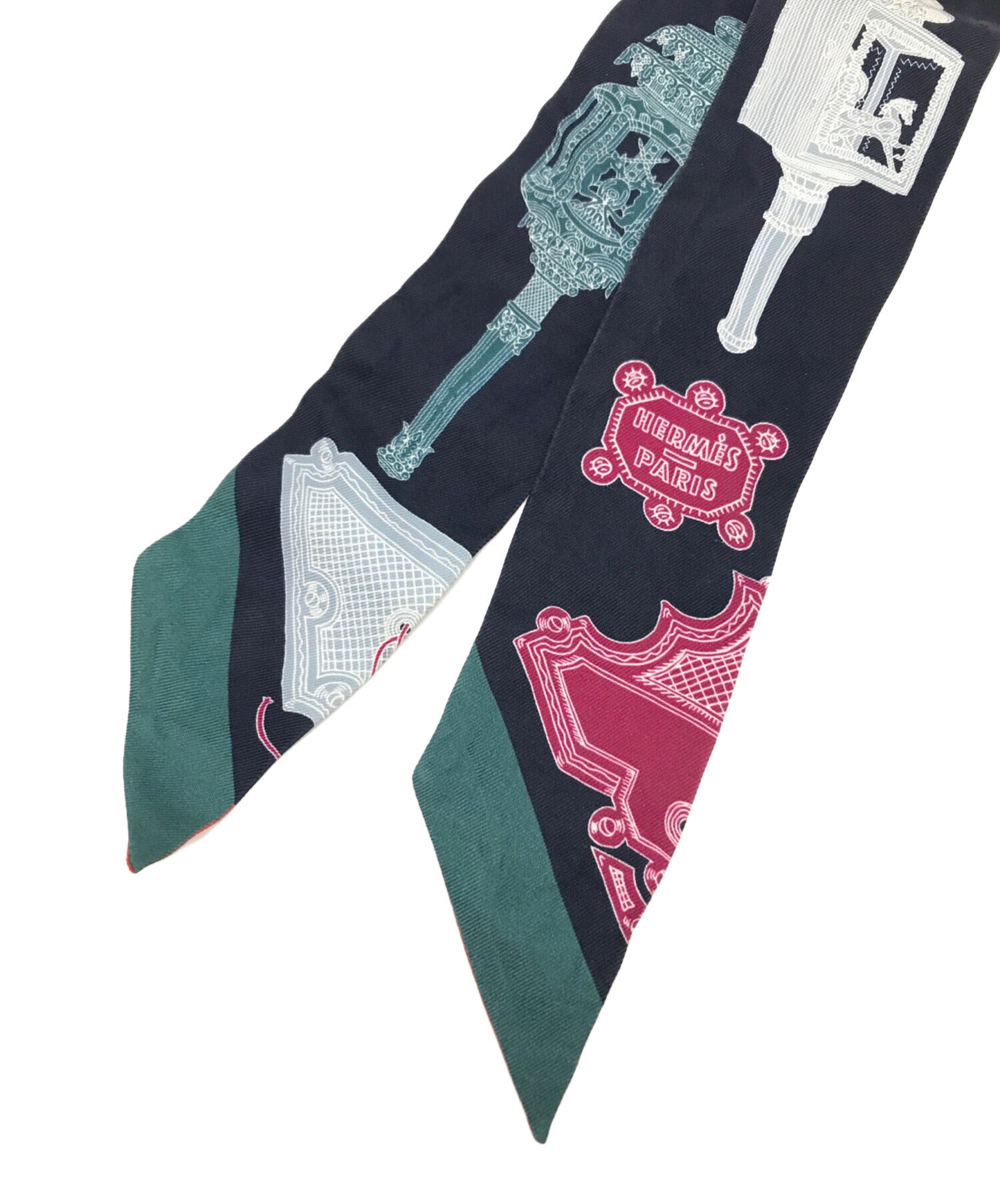 [Pre-owned] HERMES Twillie Merveilleuses Lanternes / Scarf Merveilleuses Lanternes