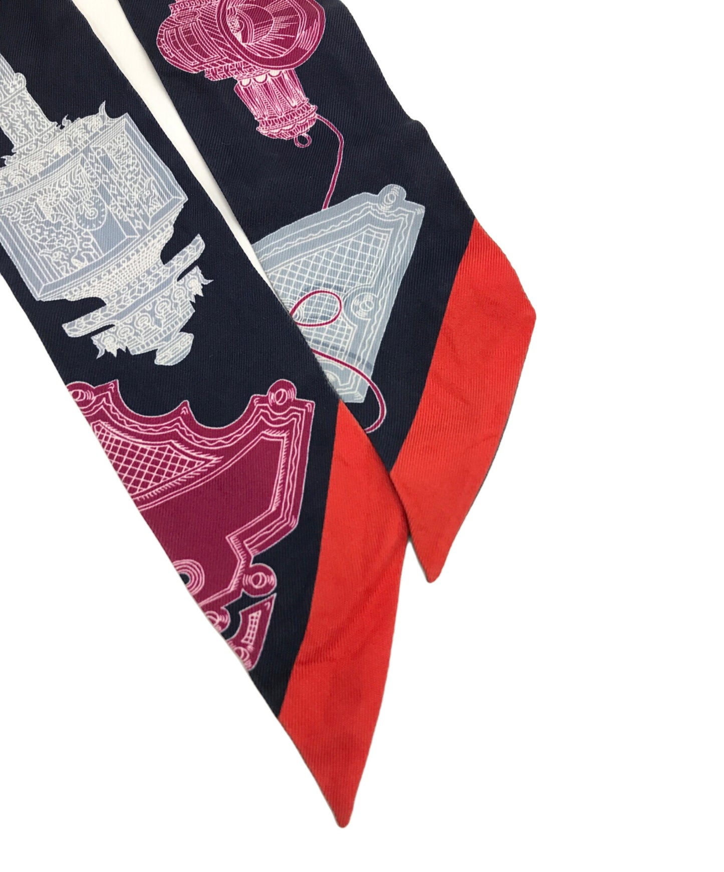 [Pre-owned] HERMES Twillie Merveilleuses Lanternes / Scarf Merveilleuses Lanternes
