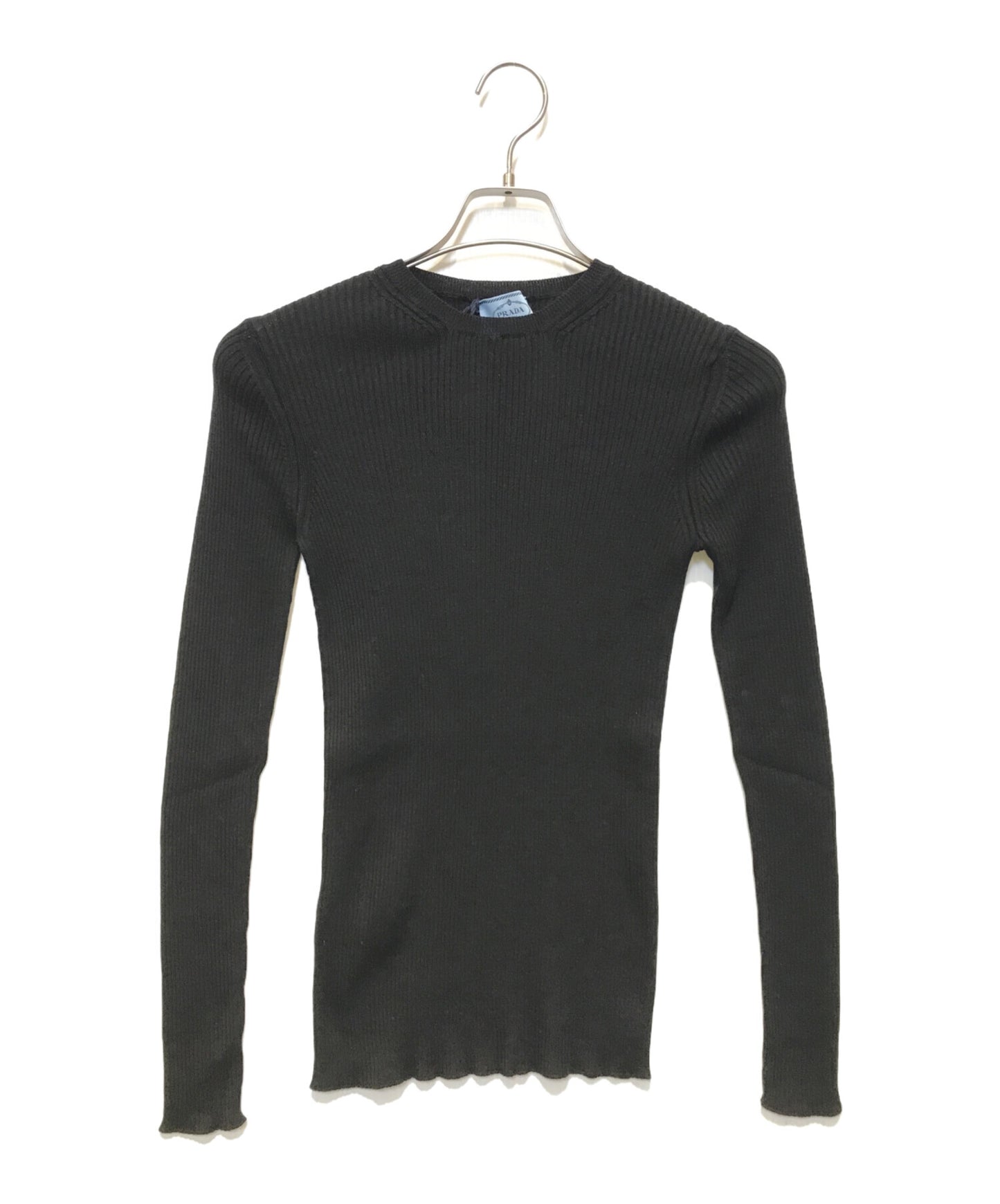 [Pre-owned] PRADA Cotton rib knit DNA964