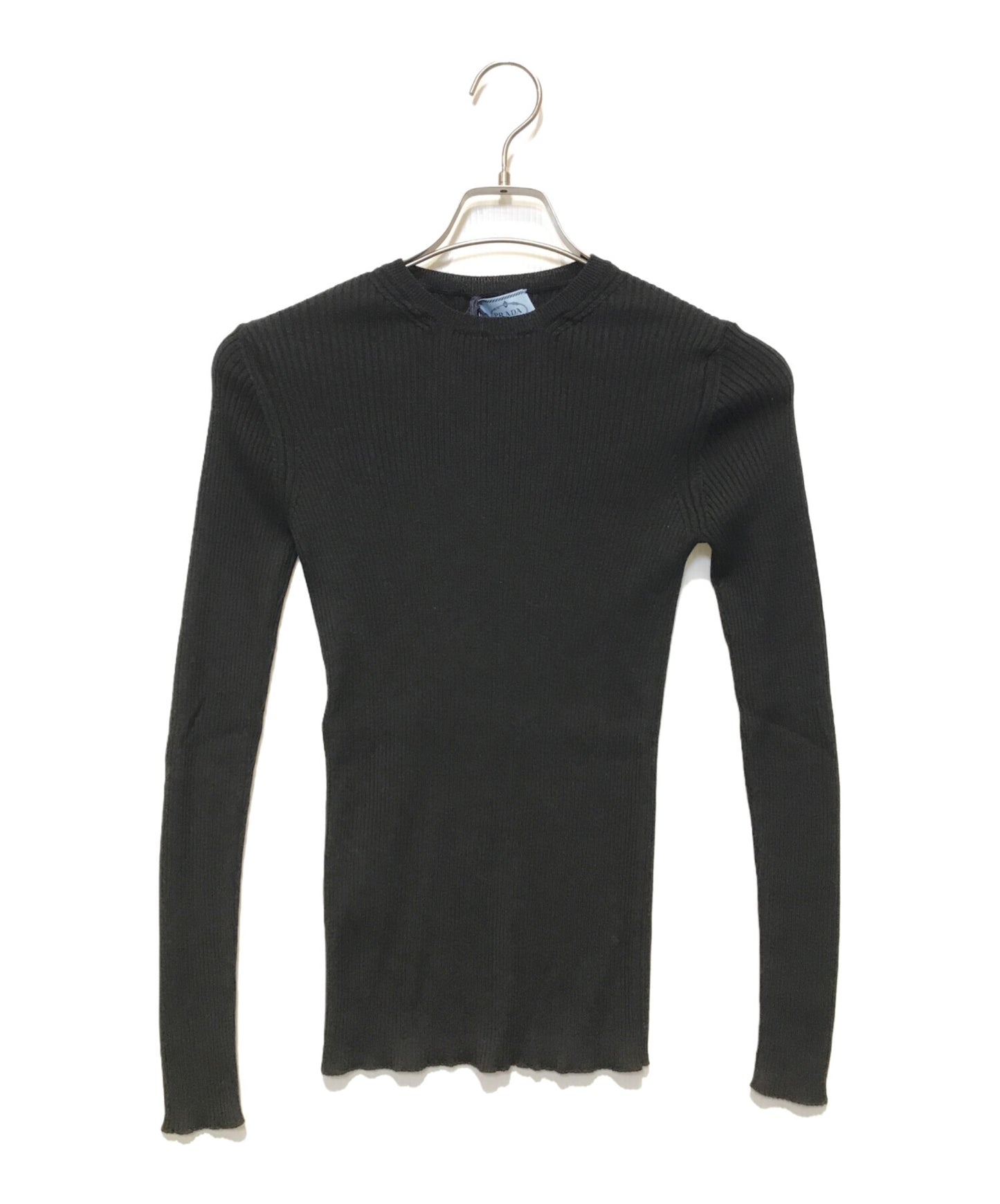 [Pre-owned] PRADA Cotton rib knit DNA964