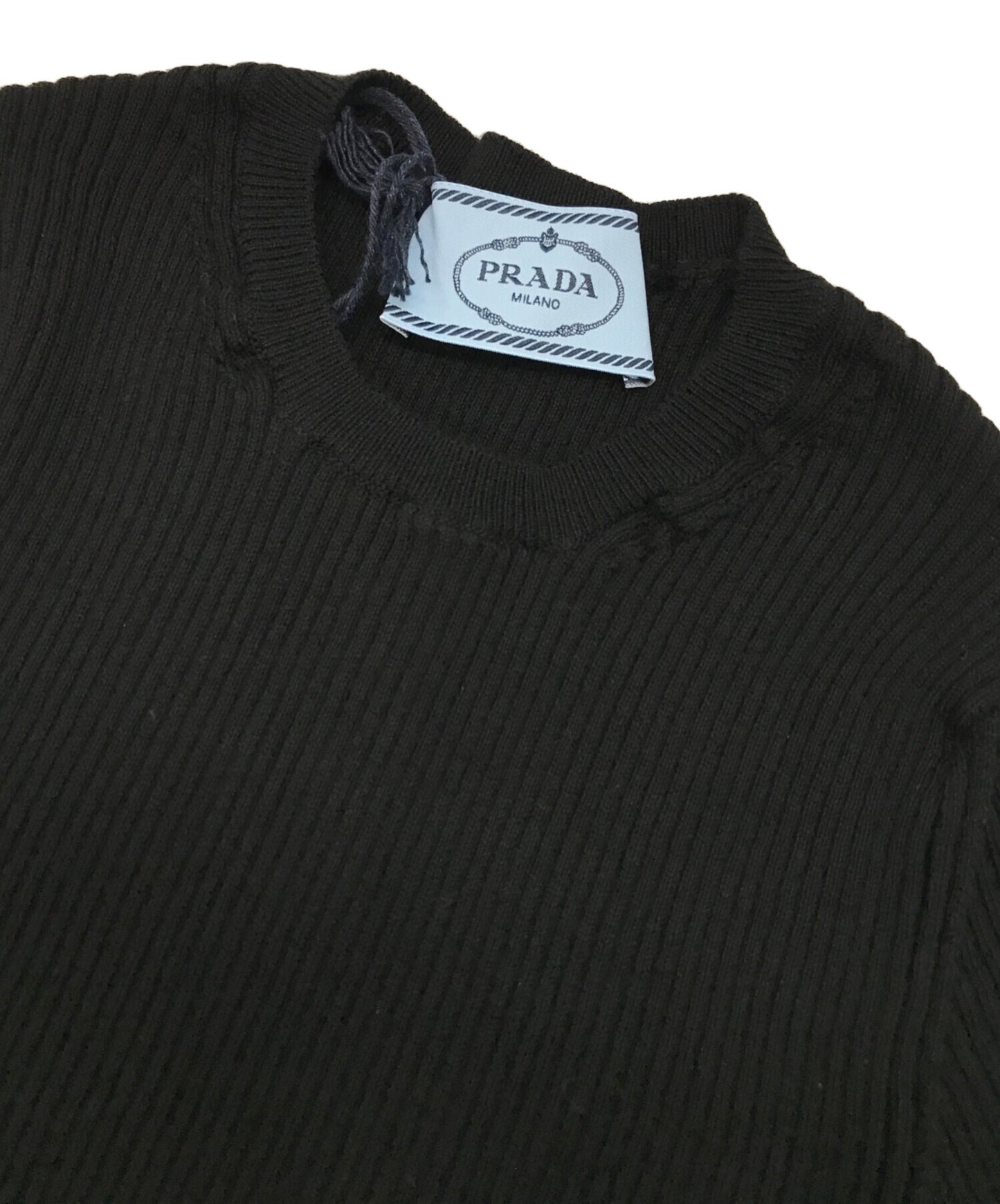 [Pre-owned] PRADA Cotton rib knit DNA964