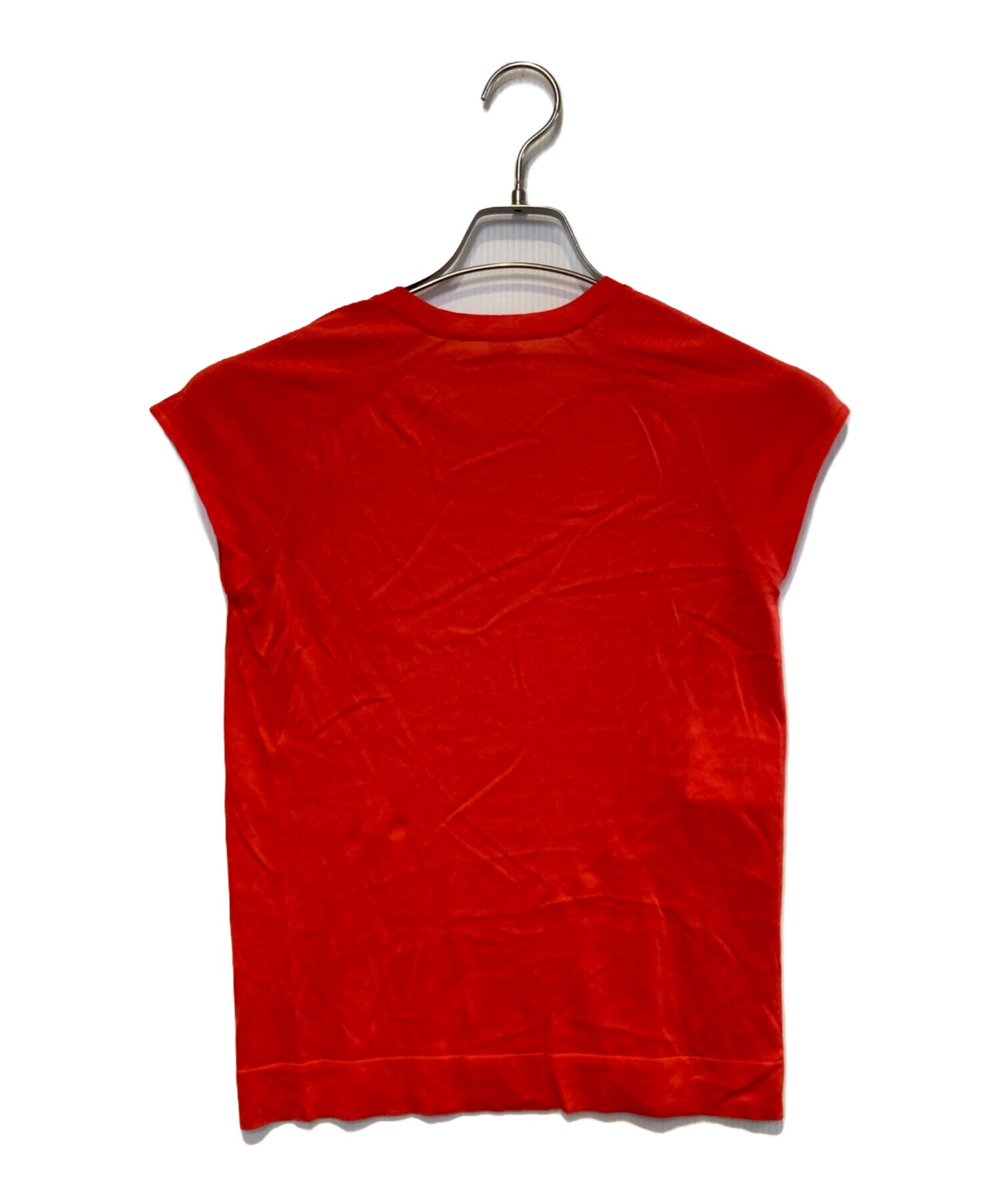 [Pre-owned] HERMES Cap Sleeve Logo Knit