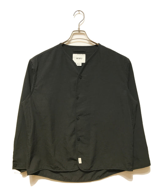 [Pre-owned] WTAPS Collarless long-sleeved shirt 241CWDT-SHM06