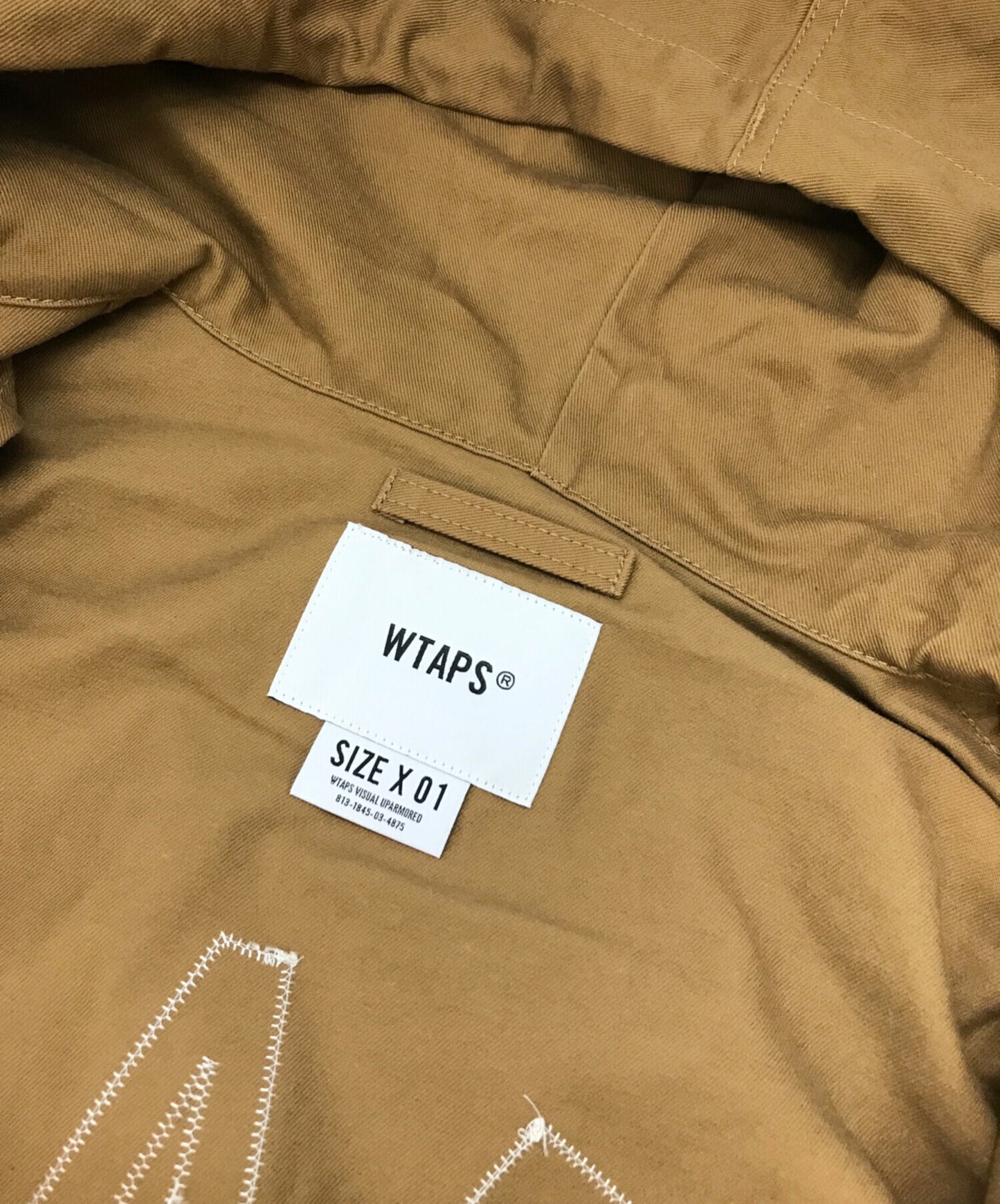 [Pre-owned] WTAPS Cotton Twill Jacket 242wvdt-jkm01