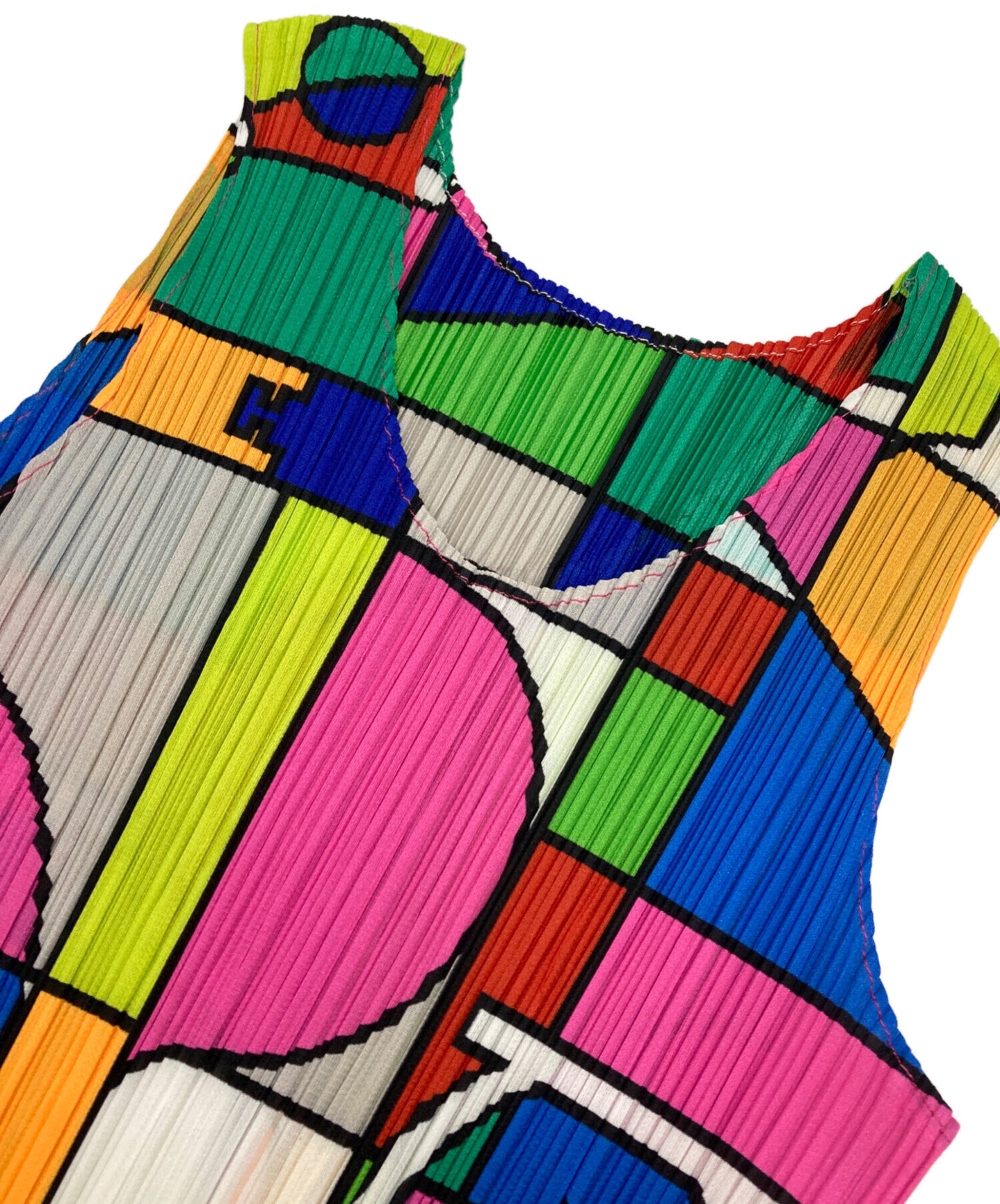 [Pre-owned] PLEATS PLEASE Sleeveless dress PP81-JH636