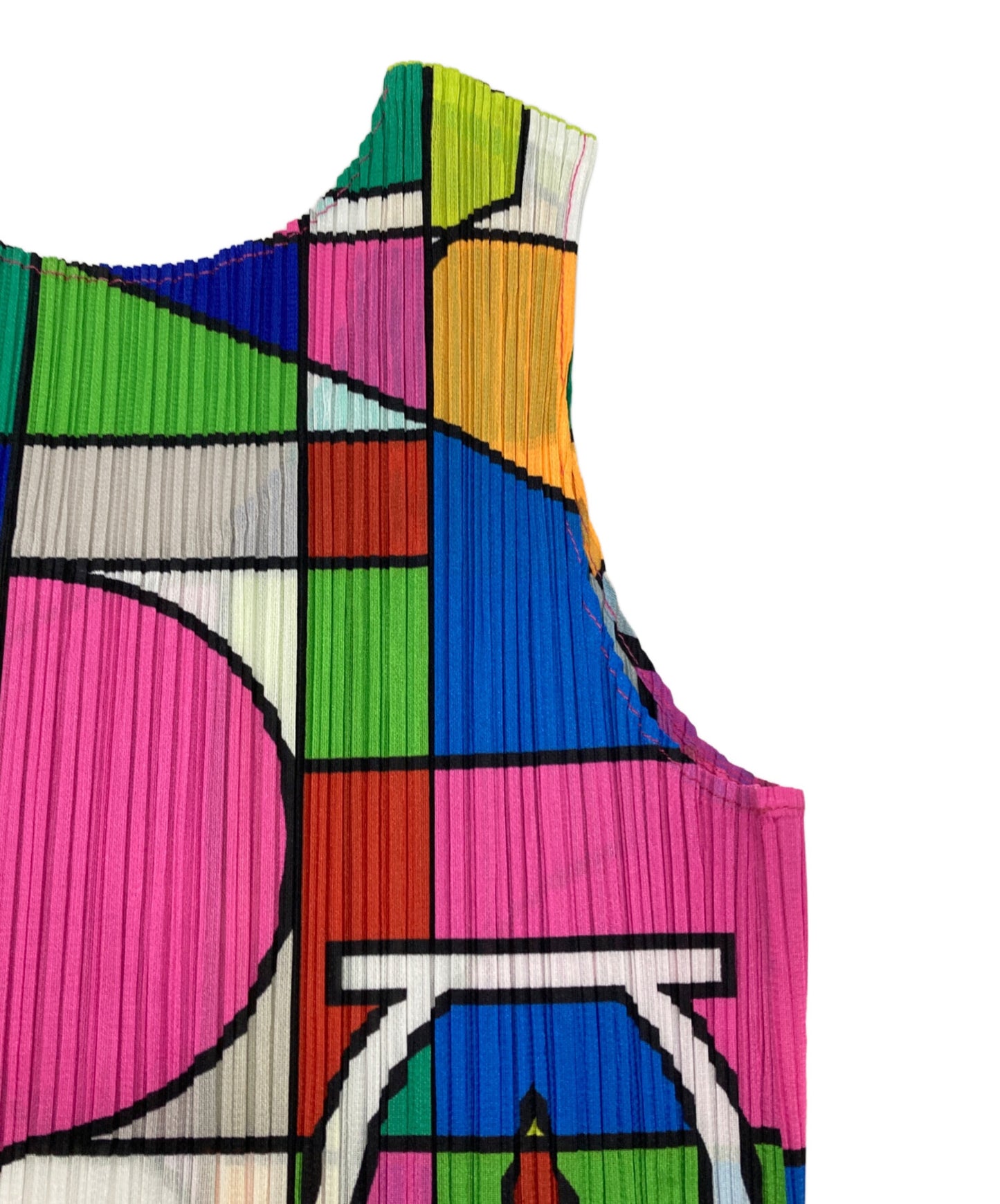 [Pre-owned] PLEATS PLEASE Sleeveless dress PP81-JH636