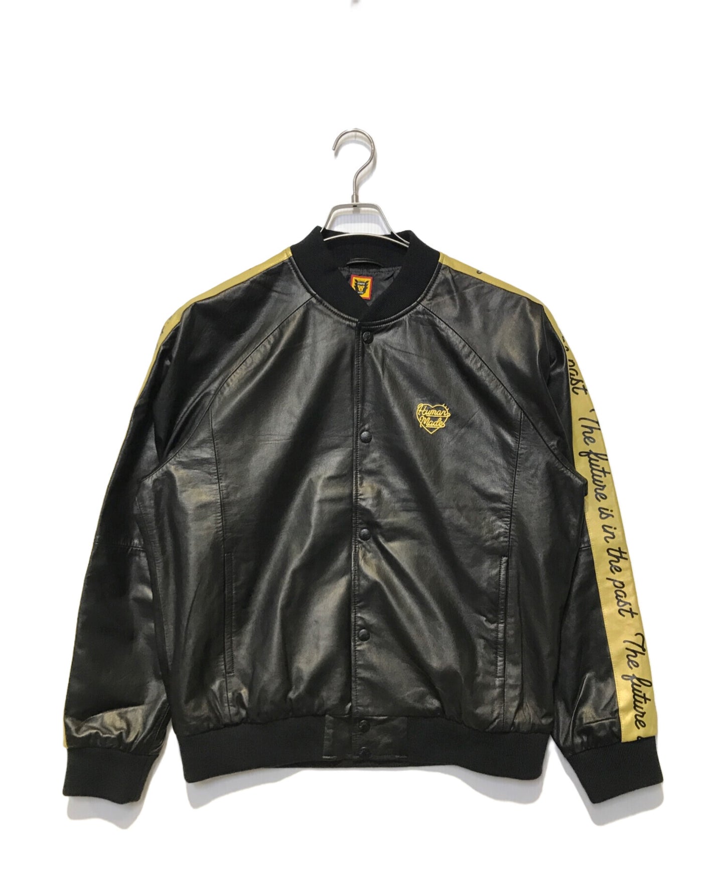 [Pre-owned] HUMAN MADE Leather Track Jacket HM27JK020