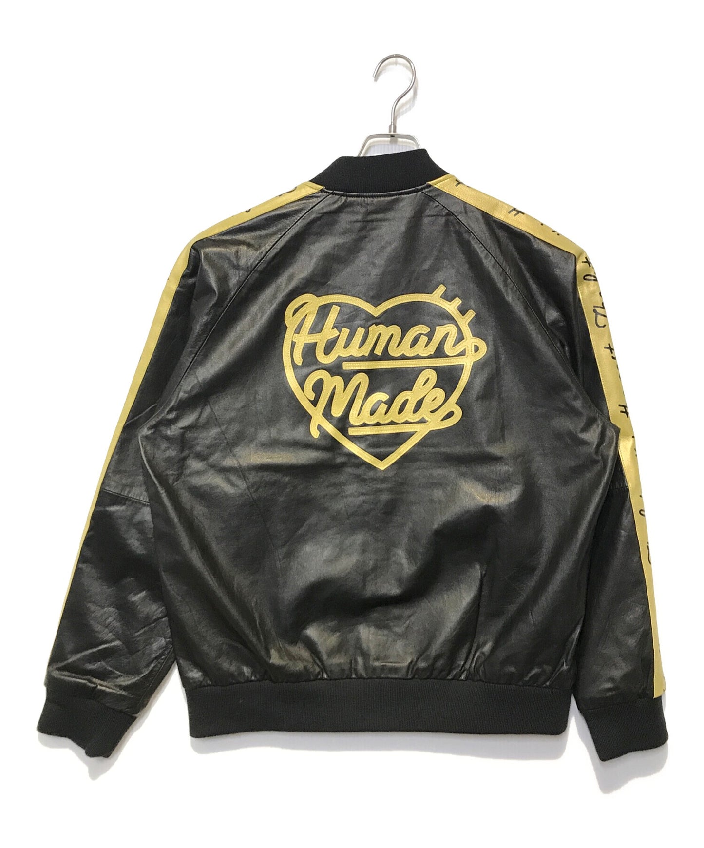 [Pre-owned] HUMAN MADE Leather Track Jacket HM27JK020