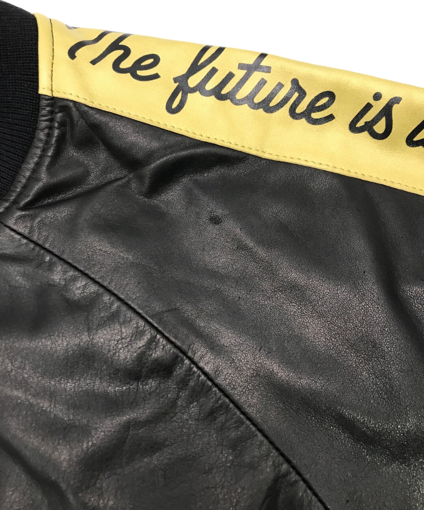 [Pre-owned] HUMAN MADE Leather Track Jacket HM27JK020