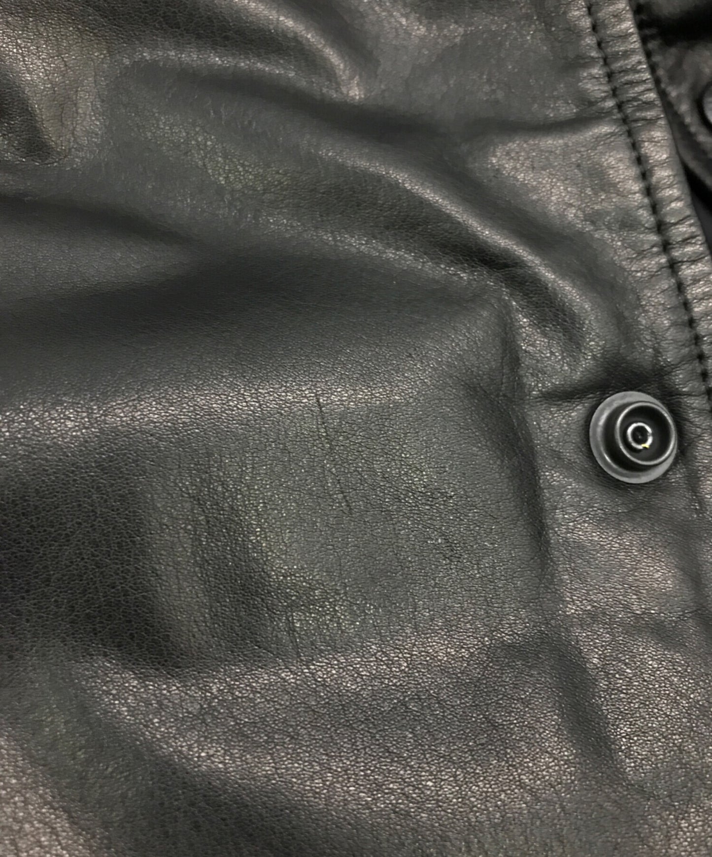 [Pre-owned] HUMAN MADE Leather Track Jacket HM27JK020