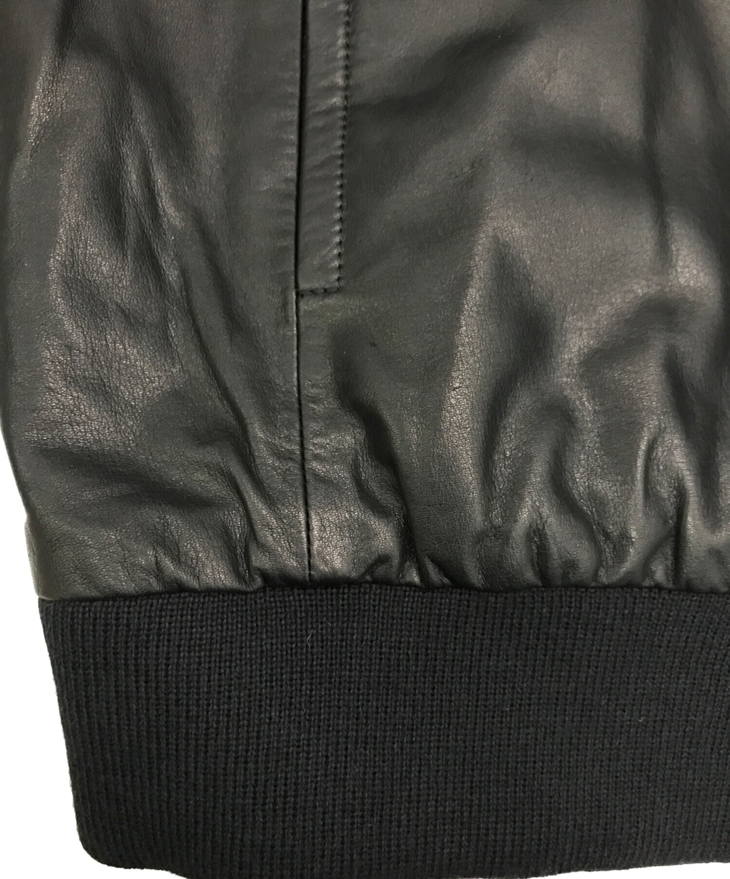 [Pre-owned] HUMAN MADE Leather Track Jacket HM27JK020
