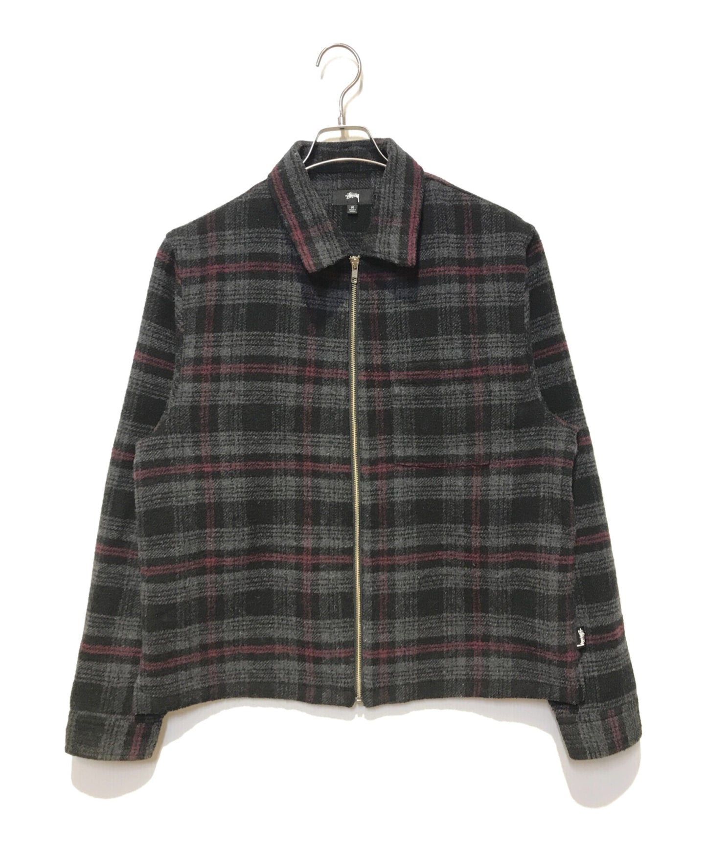 [Pre-owned] stussy black lead overshirt 1110267