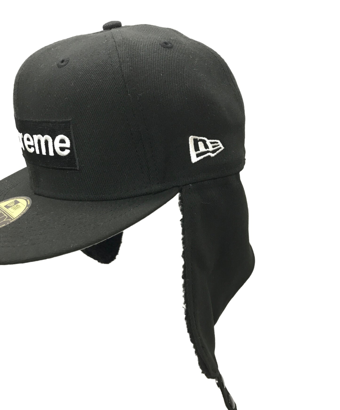 [Pre-owned] SUPREME Earflap Box Logo New Era Cap