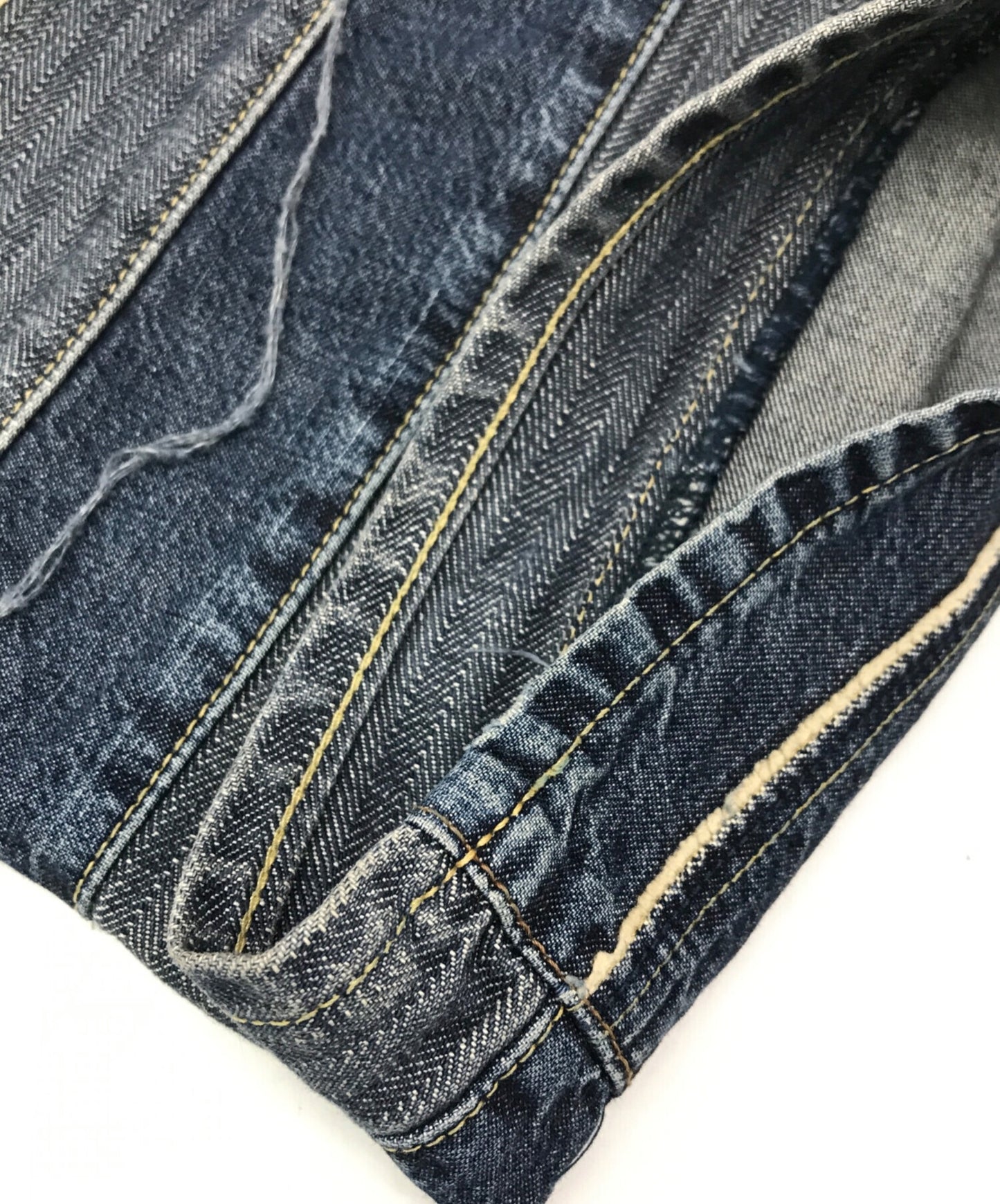 [Pre-owned] Hysteric Glamour Scratch Flare Denim Pants 02212AP01