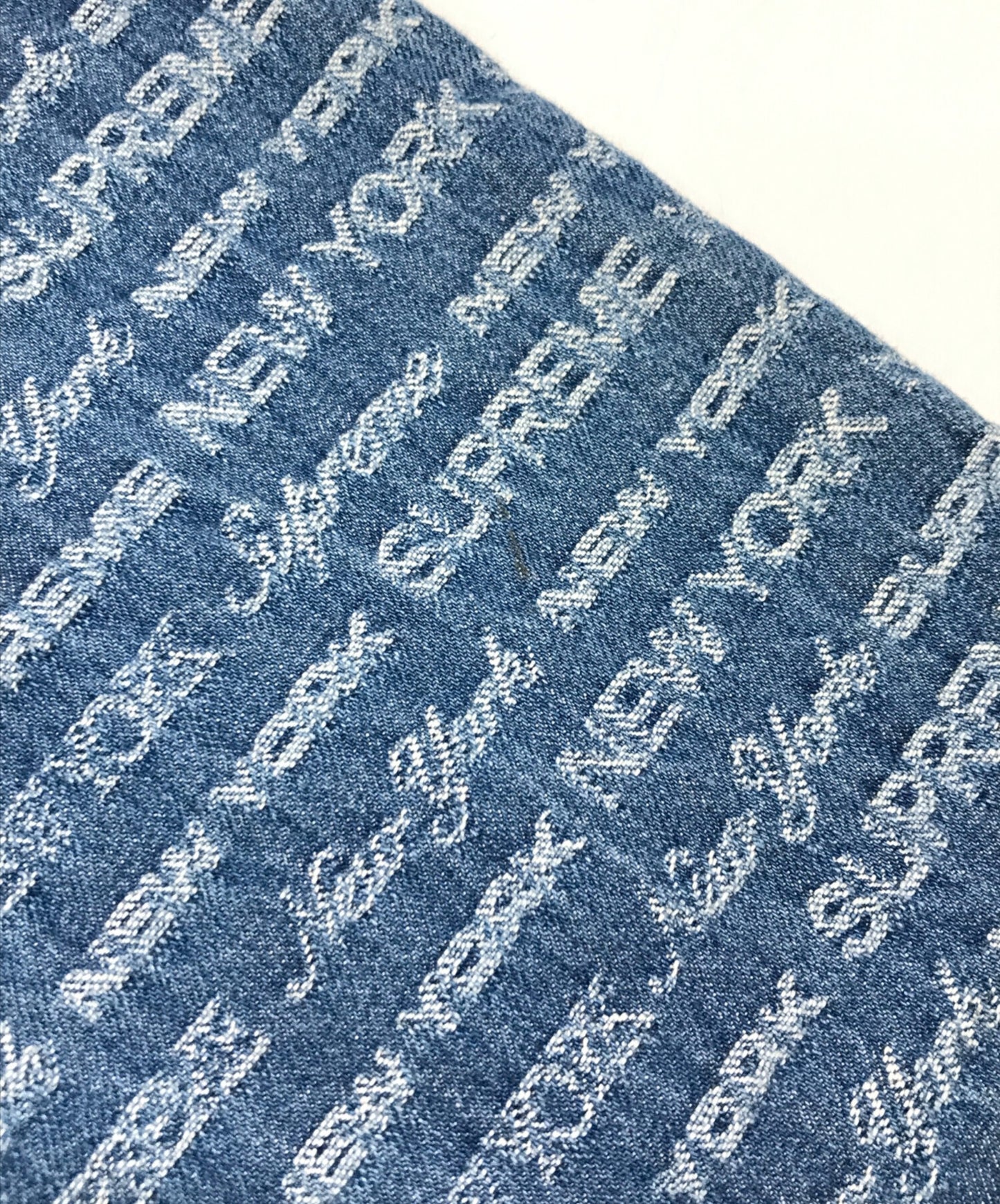 [Pre-owned] SUPREME Multi-type Jacquard Regular Denim Pants