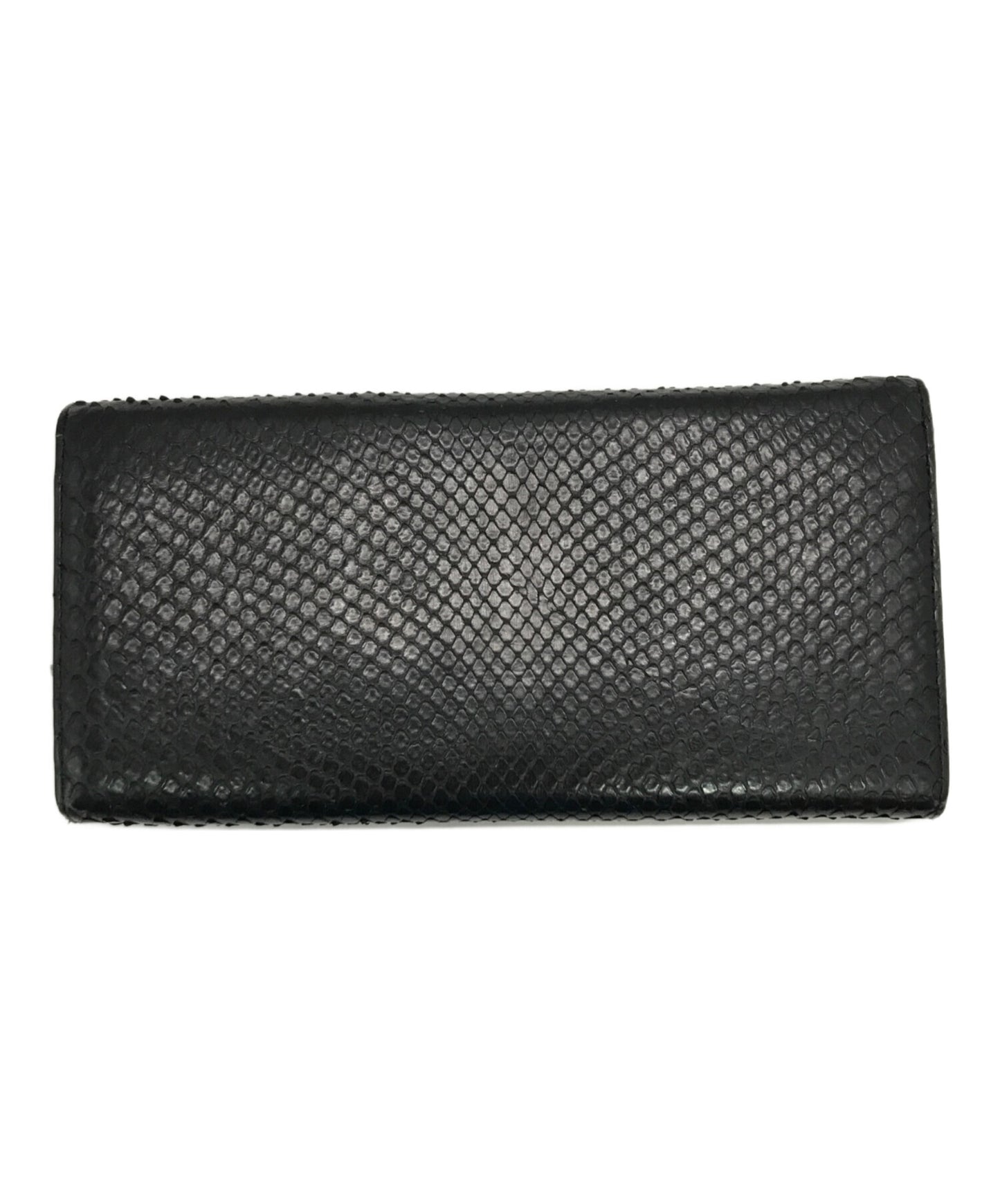 [Pre-owned] Jean Paul GAULTIER Dragon Plate Python Long Wallet