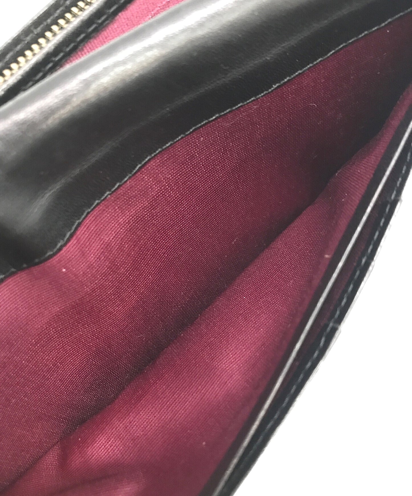 [Pre-owned] Jean Paul GAULTIER Dragon Plate Python Long Wallet