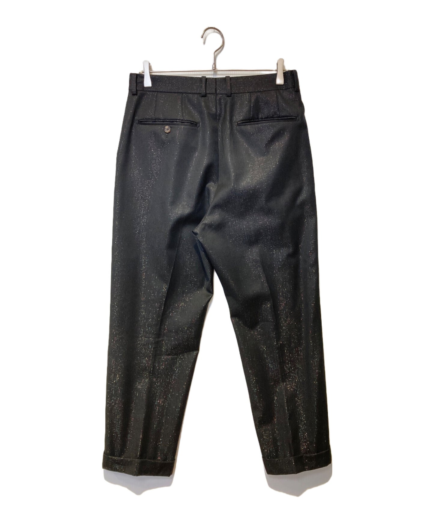 [Pre-owned] WACKO MARIA Glitter Pleated Trouser Pants