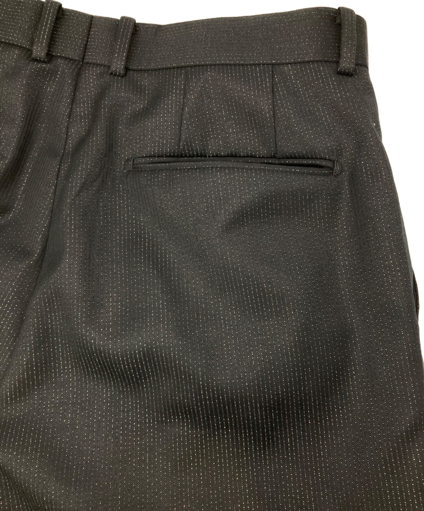 [Pre-owned] WACKO MARIA Glitter Pleated Trouser Pants