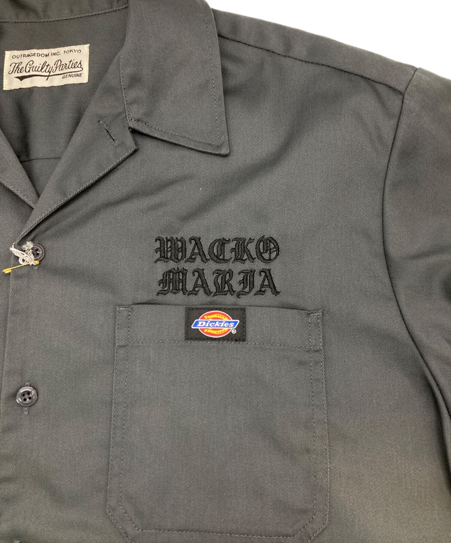 [Pre-owned] WACKO MARIA work shirt 24ss-wms-dc01