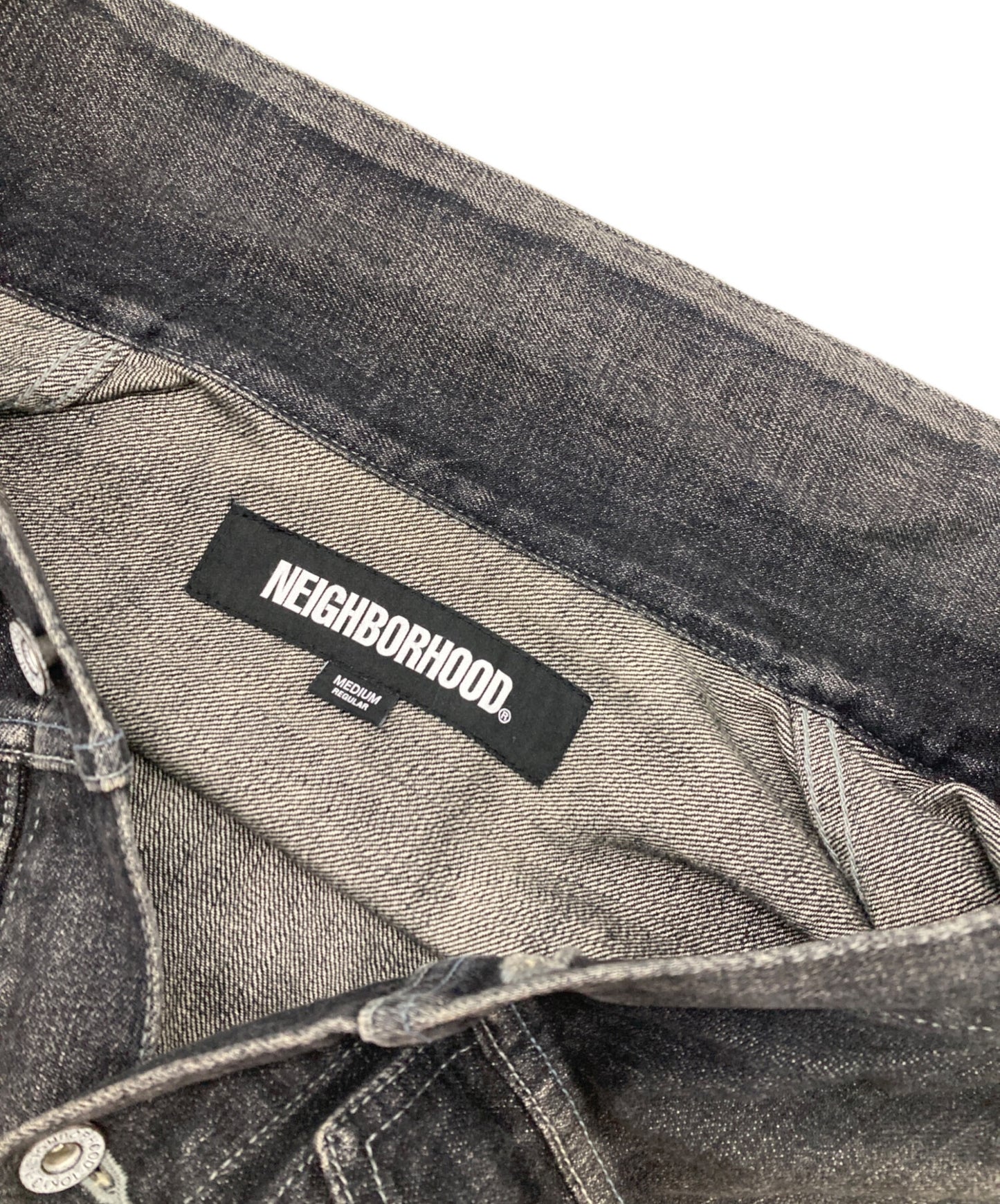 [Pre-owned] NEIGHBORHOOD WASHED DENIM TYPE-4 JACKET 231XBNH-JKM02