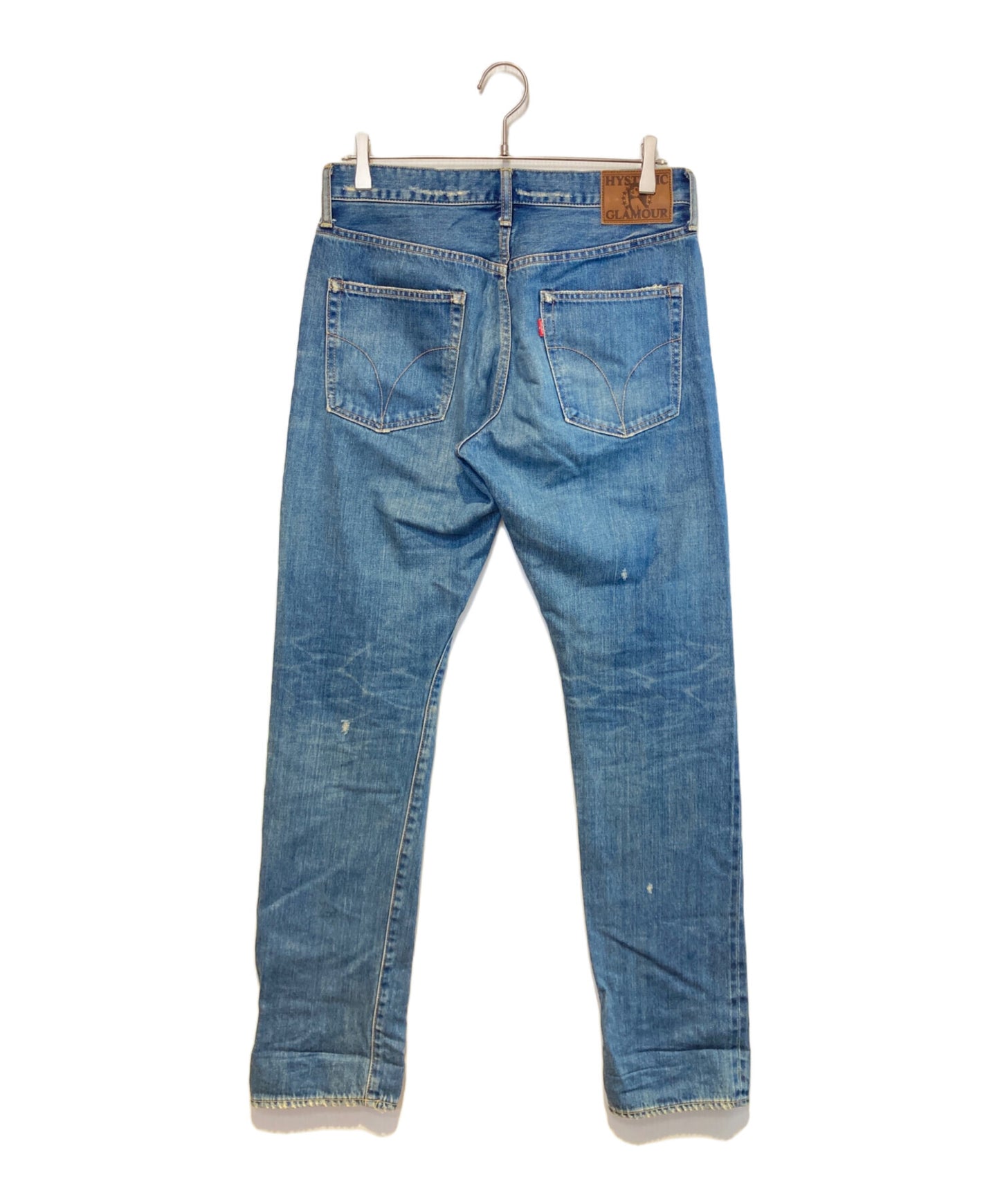 [Pre-owned] Hysteric Glamour Square Window Studded Denim Pants 02213AP14