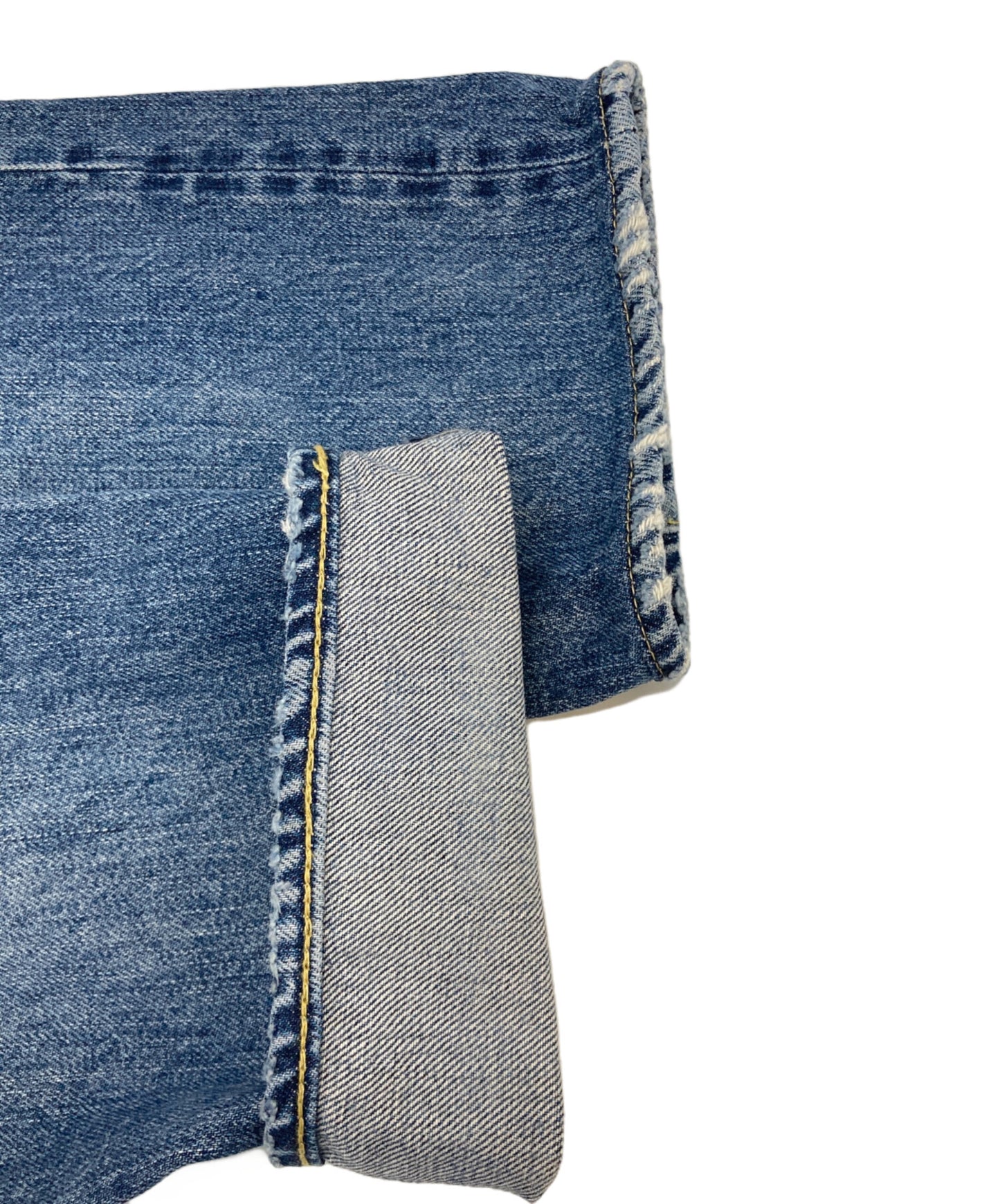 [Pre-owned] Hysteric Glamour Crash Repair Denim Pants 0242AP03