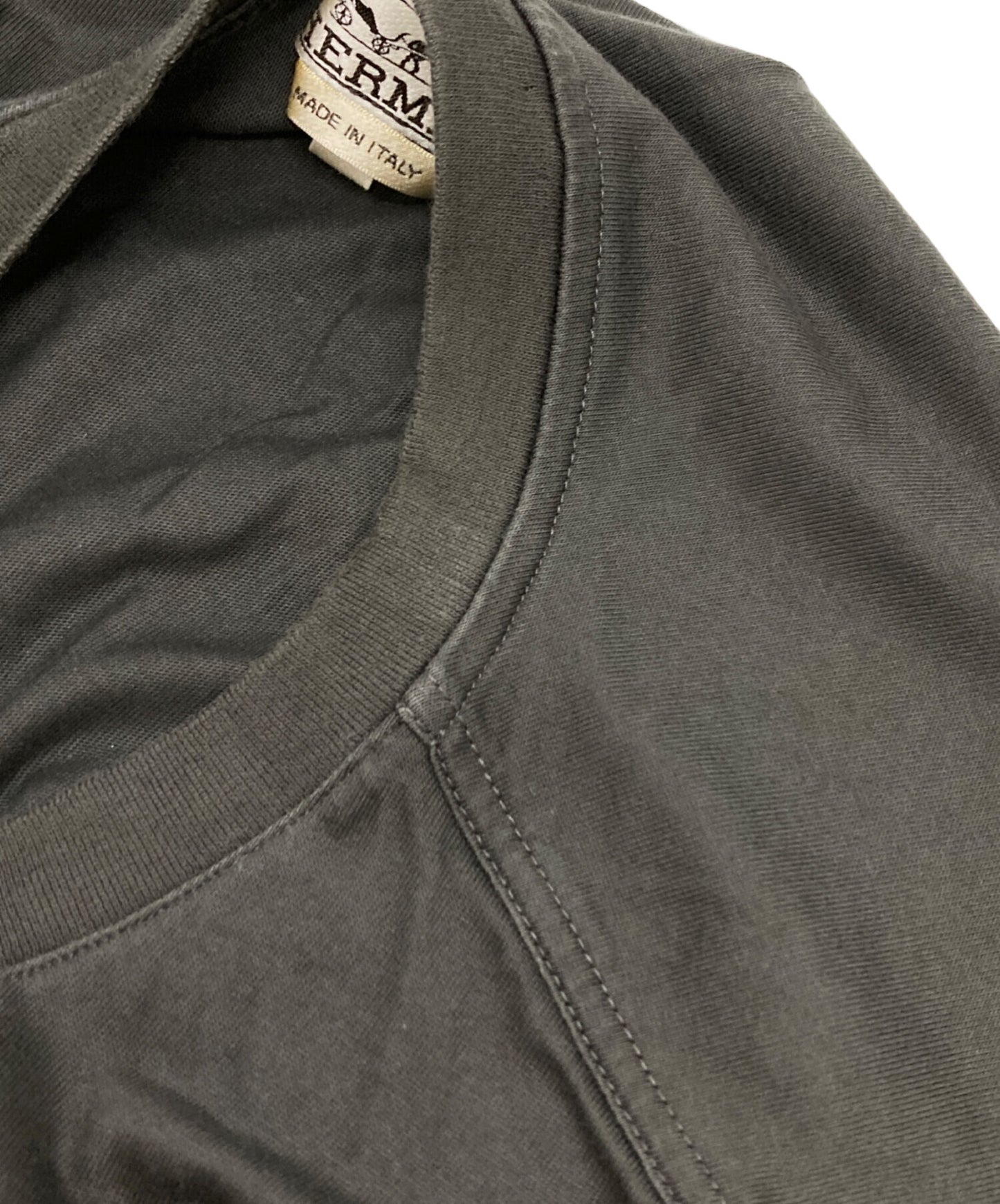 [Pre-owned] HERMES Arm Layered Cotton T-Shirt