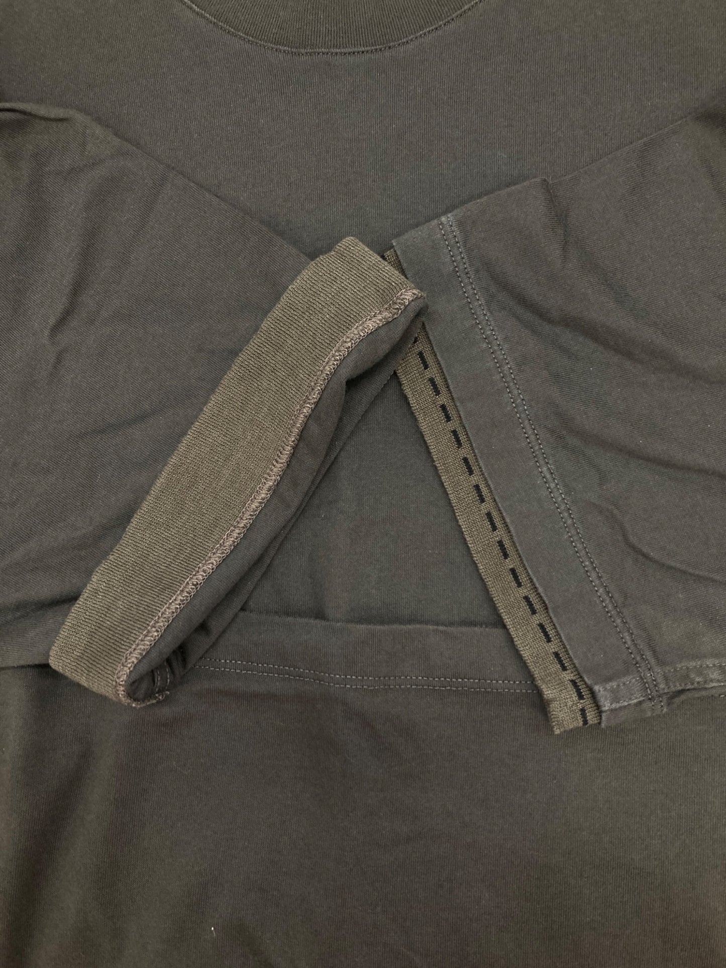 [Pre-owned] HERMES Arm Layered Cotton T-Shirt