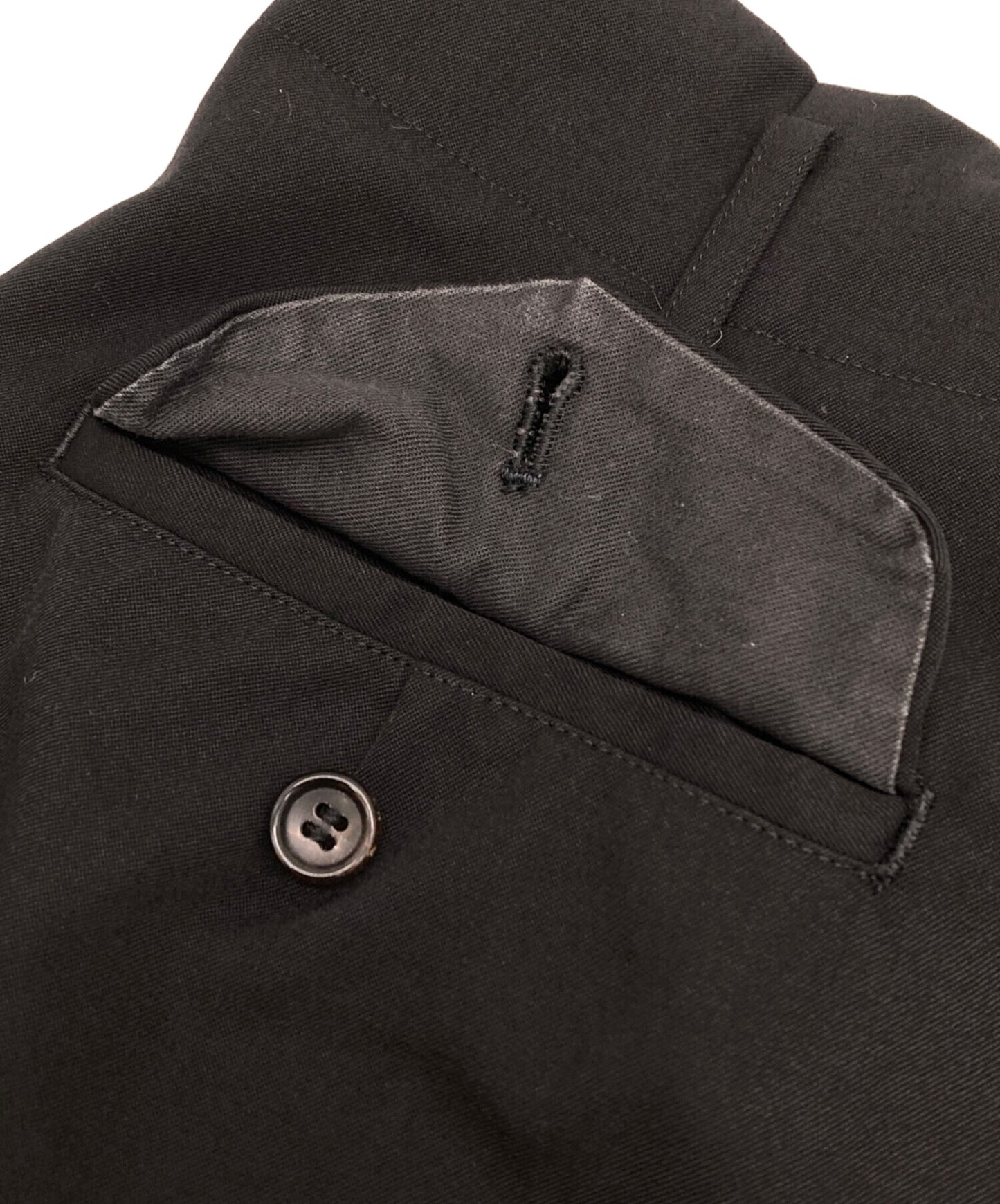 [Pre-owned] COMME des GARCONS HOMME PLUS Wool Gaberdashery Pants PP-11002S