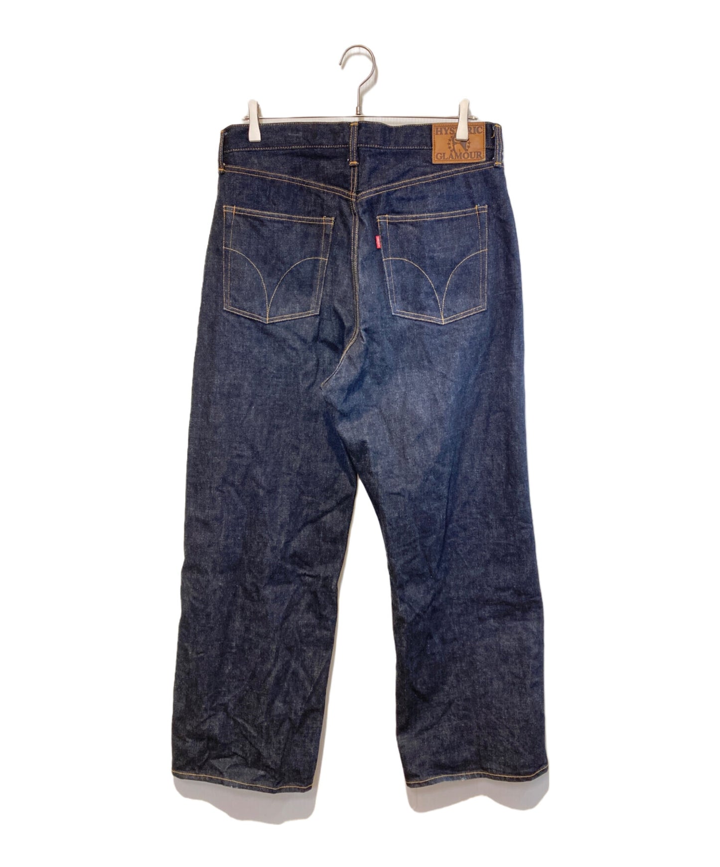 [Pre-owned] Hysteric Glamour Rigid denim straight baggy pants 02223AP01