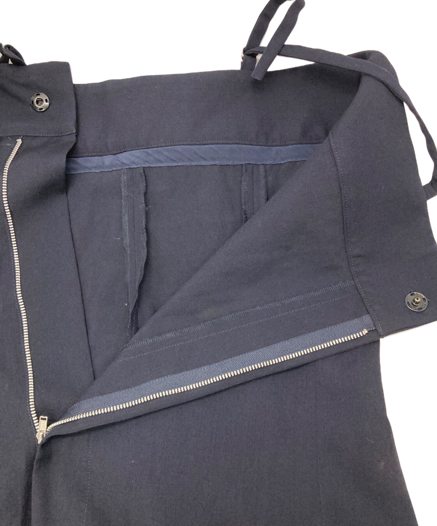 [Pre-owned] YOHJI YAMAMOTO Wool gaber salopettes FB-D02-100