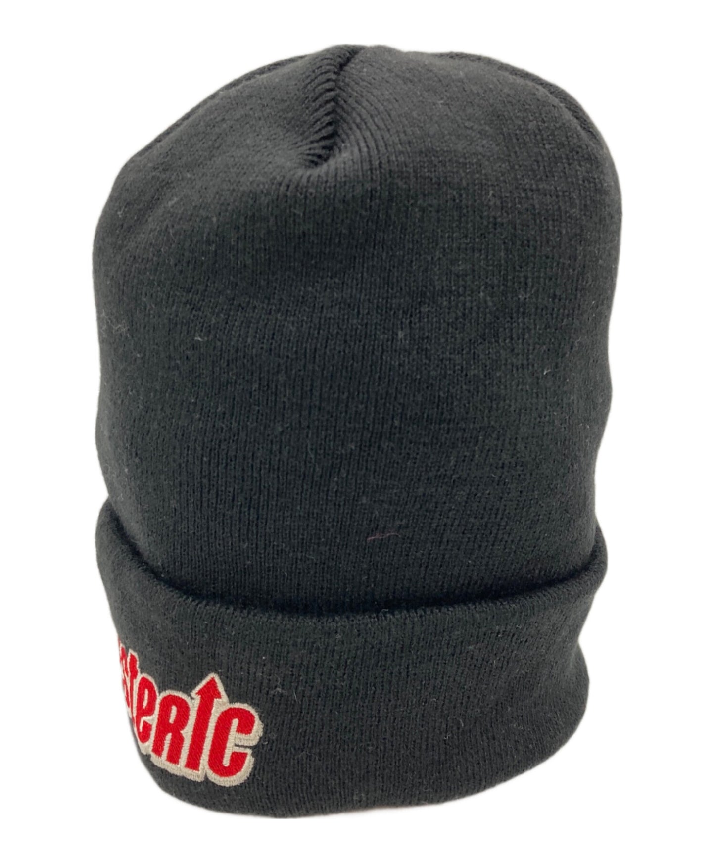 [Pre-owned] Hysteric Glamour TWO WAY LOGO embroidered watch cap 02213QH08