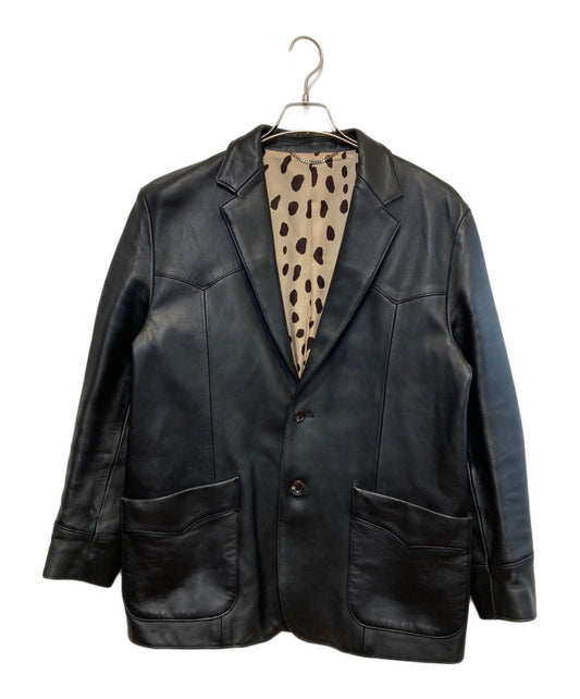 [Pre-owned] WACKO MARIA LEATHER WESTERN JACKET TYPE-2