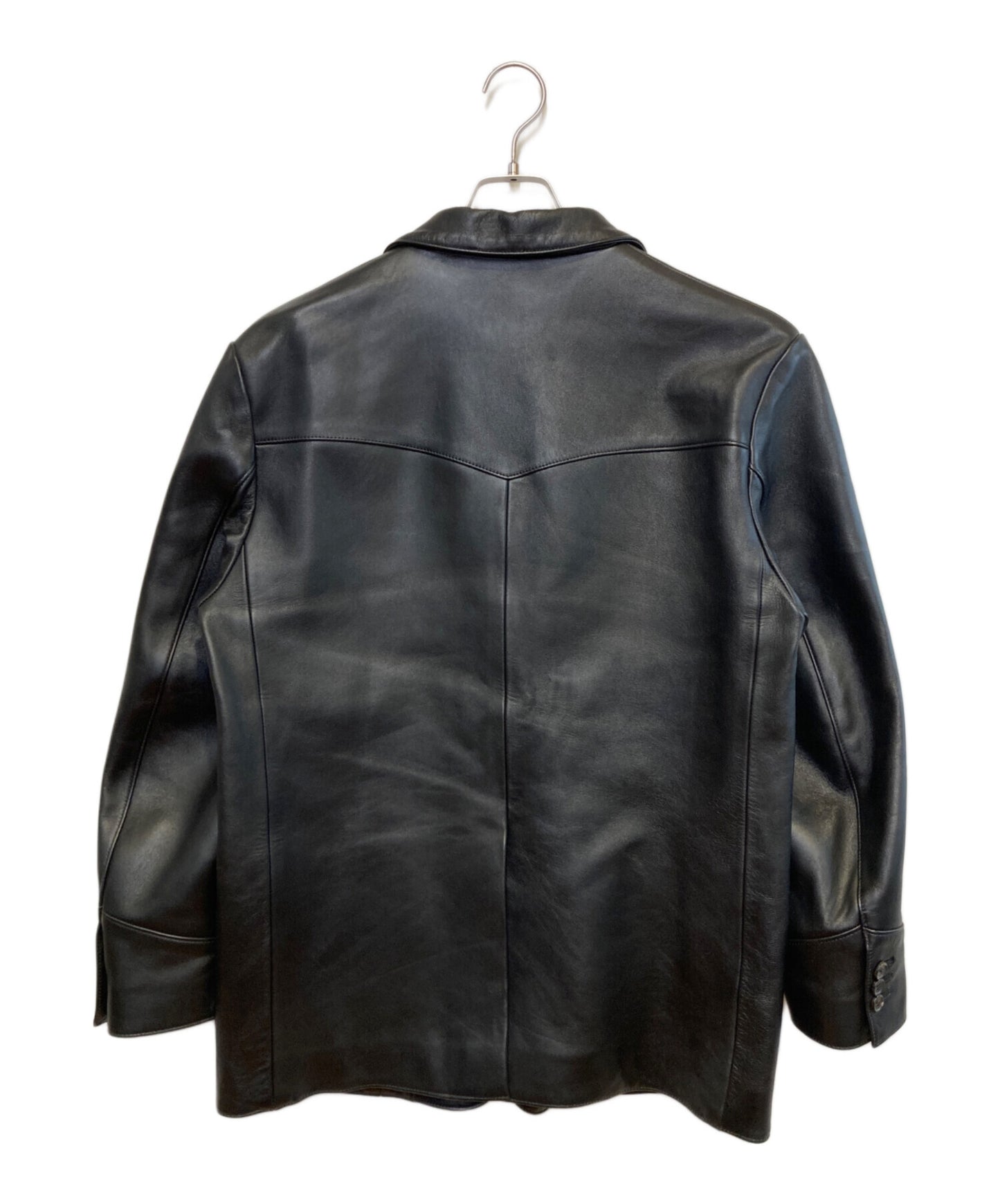 [Pre-owned] WACKO MARIA LEATHER WESTERN JACKET TYPE-2