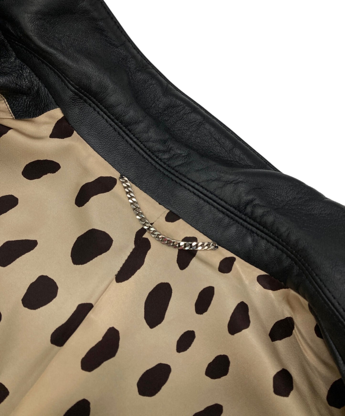 [Pre-owned] WACKO MARIA LEATHER WESTERN JACKET TYPE-2