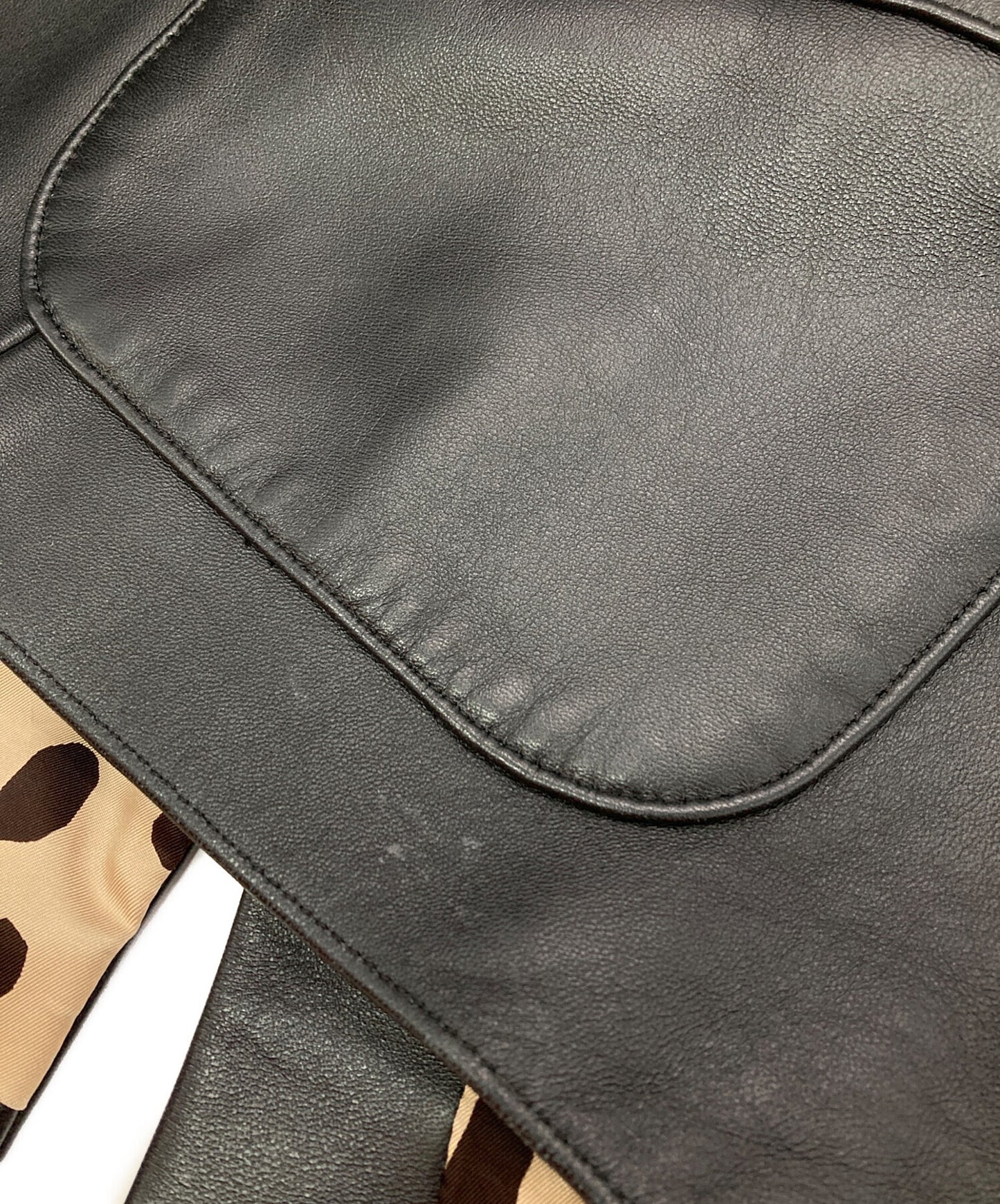 [Pre-owned] WACKO MARIA LEATHER WESTERN JACKET TYPE-2