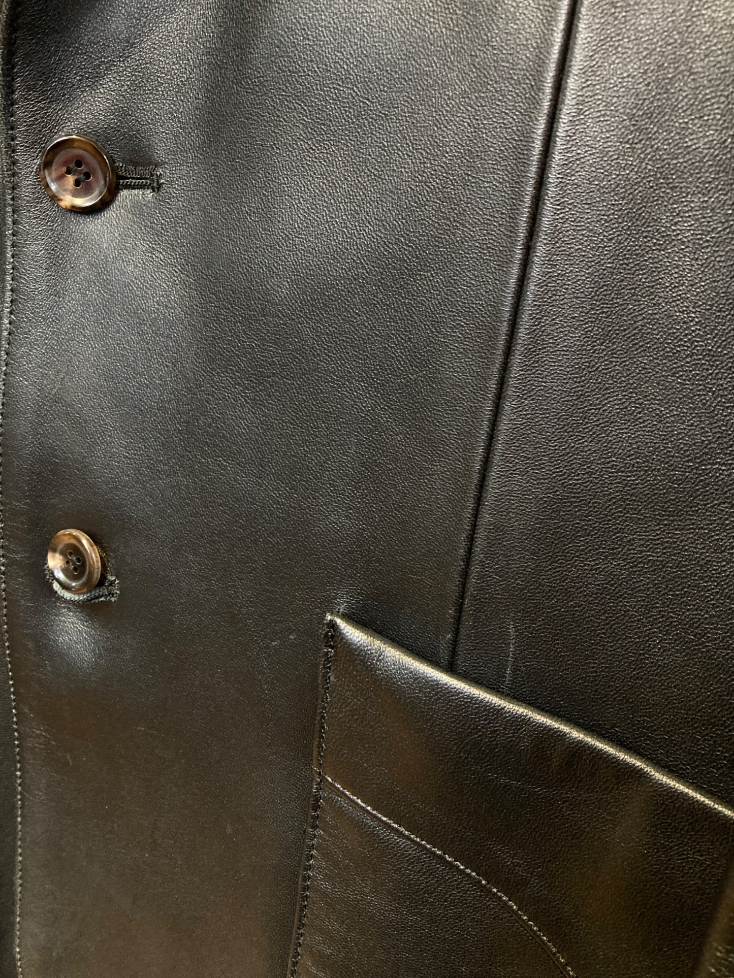 [Pre-owned] WACKO MARIA LEATHER WESTERN JACKET TYPE-2