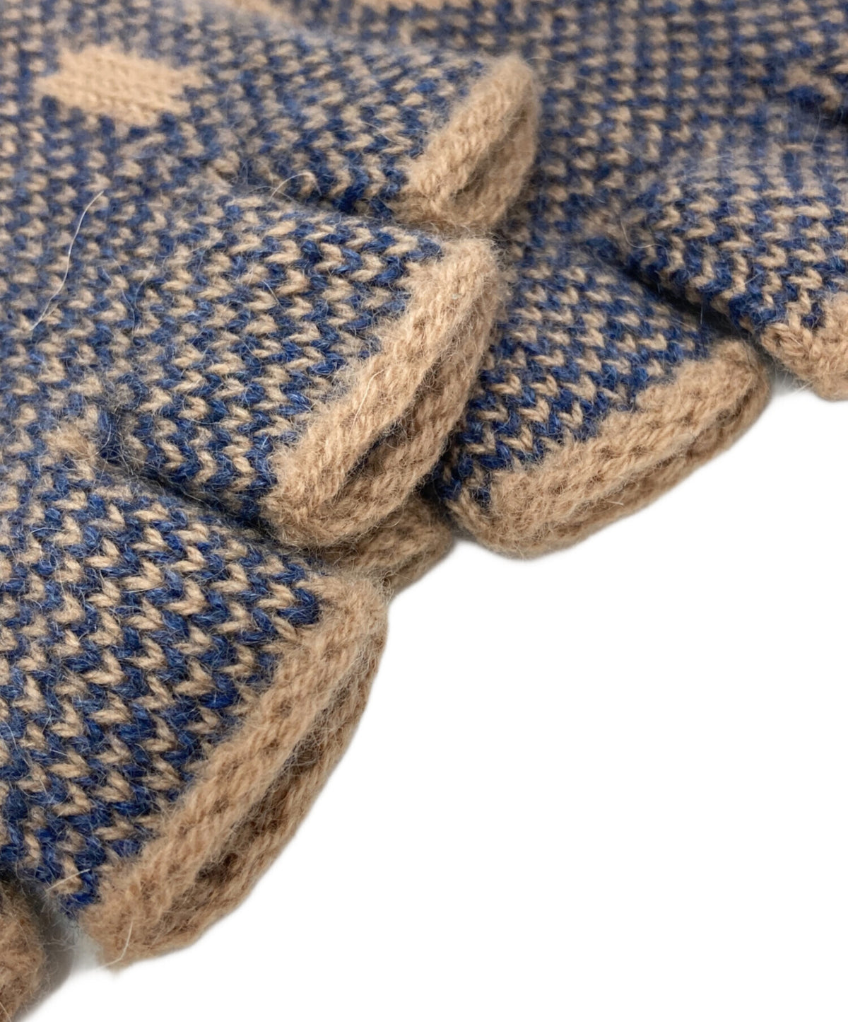 [Pre-owned] GUCCI Cashmere Fingerless Gloves 726586