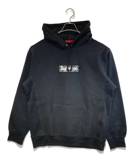 [Pre-owned] SUPREME Bandana Box Logo Hooded Sweatshirt